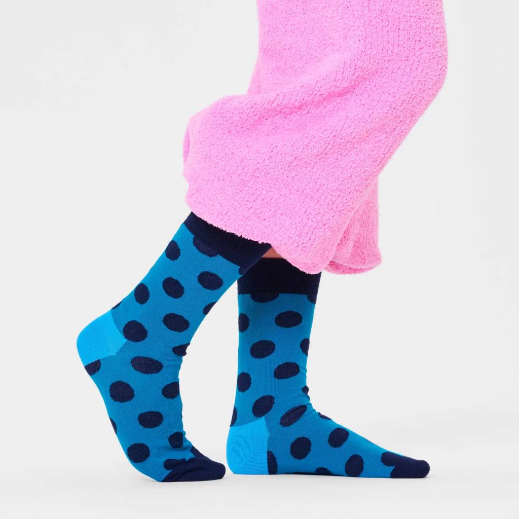 HAPPY SOCKS BIG DOT SOCK en color AZUL  (4)