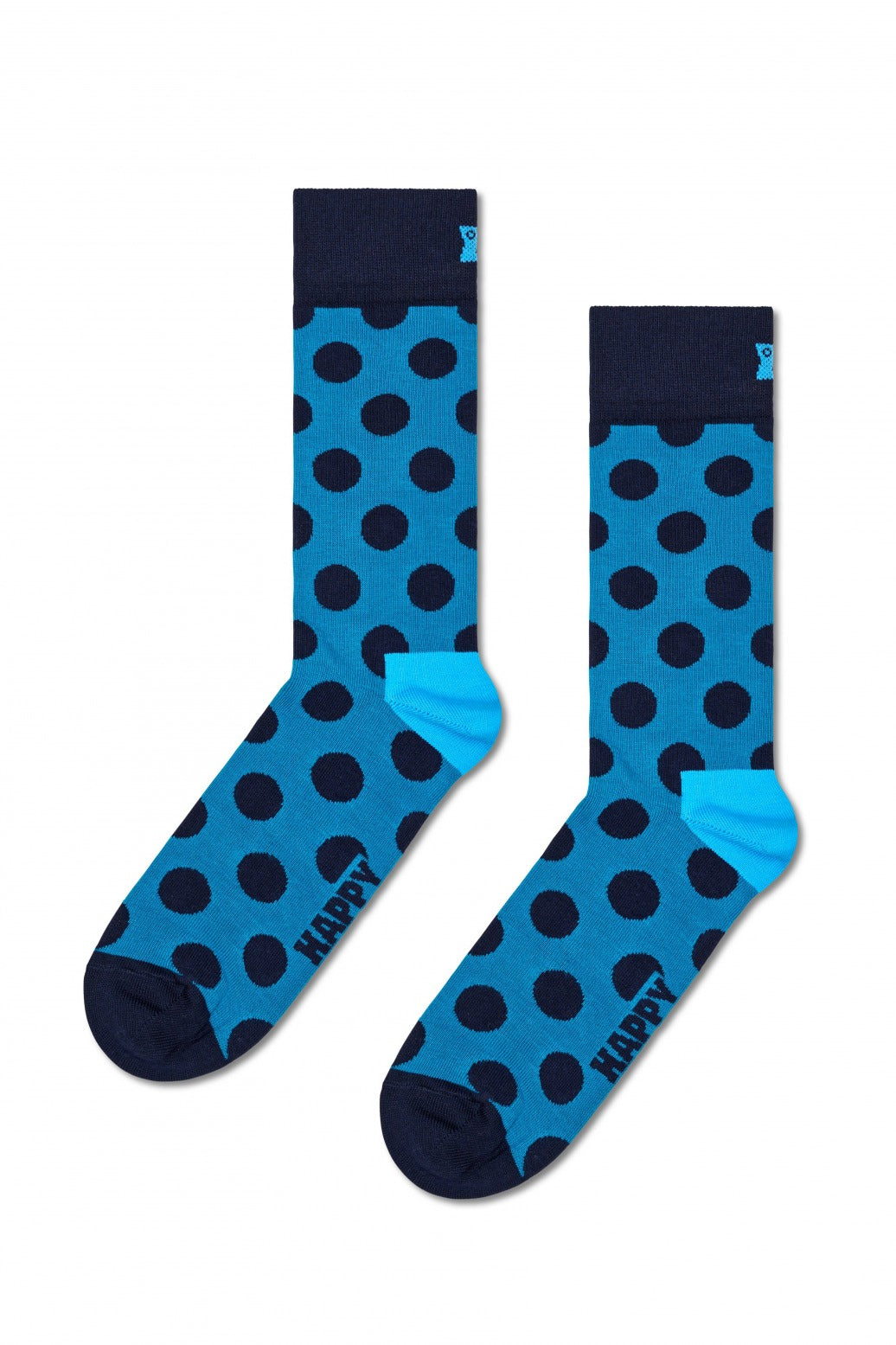 HAPPY SOCKS BIG DOT SOCK en color AZUL  (2)