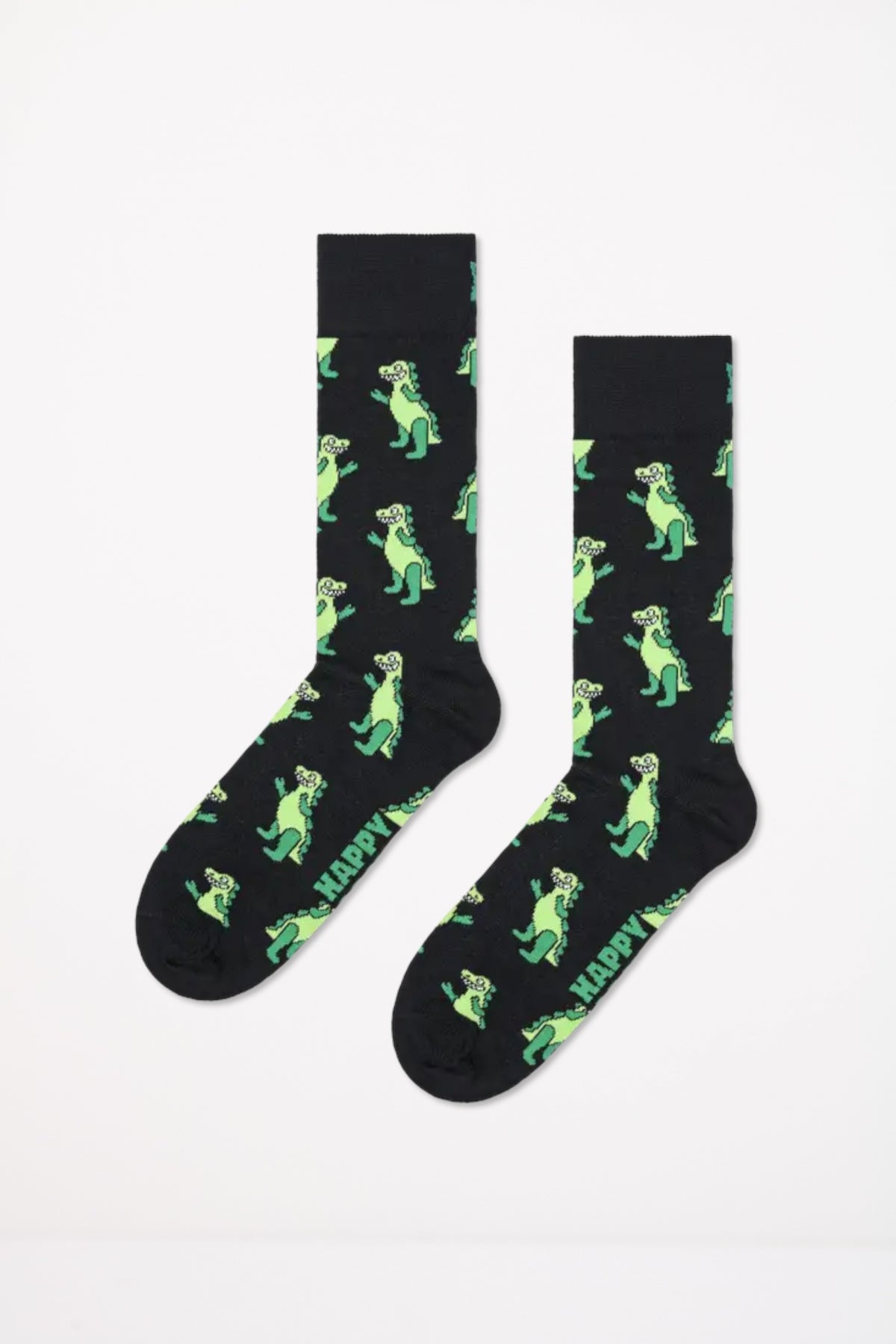 HAPPY SOCKS INFATABLE DINO en color NEGRO  (4)