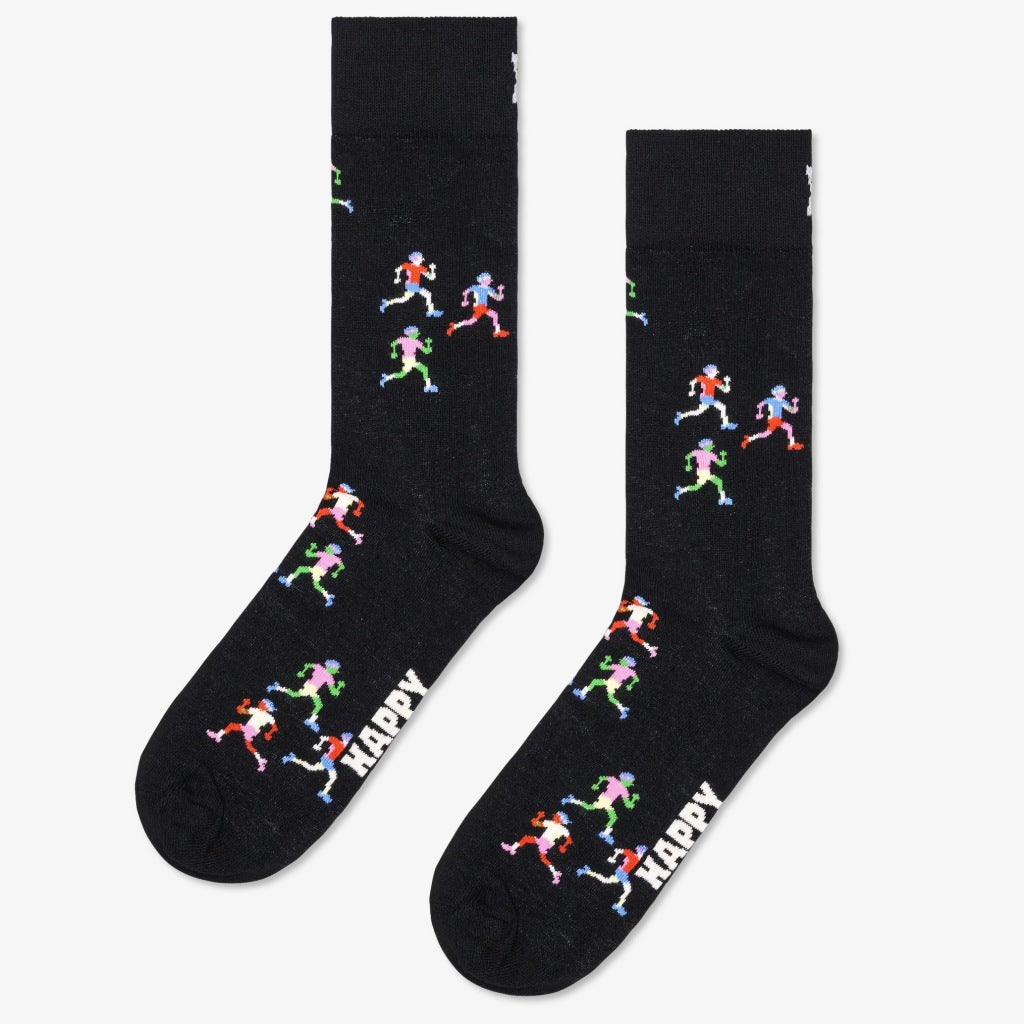 HAPPY SOCKS RUNNERS SOCK en color NEGRO  (3)