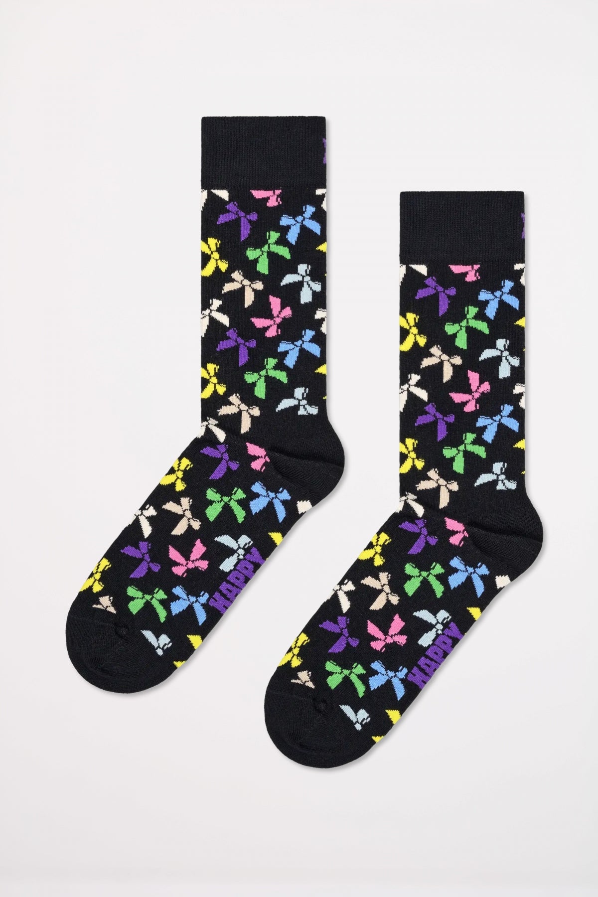 HAPPY SOCKS BOW SOCK en color NEGRO  (1)