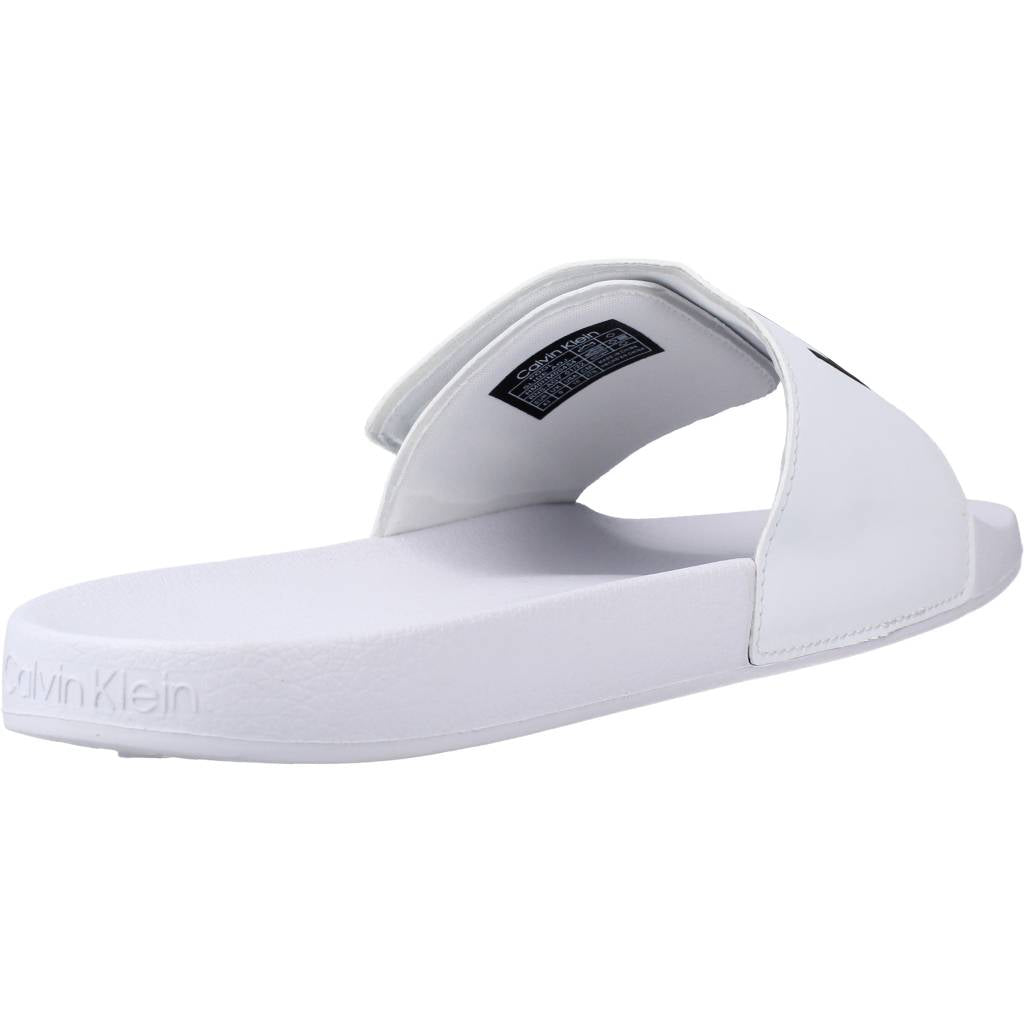 CALVIN KLEIN  POOL SLIDE ADJ en color BLANCO  (3)