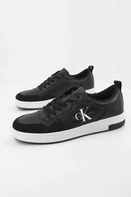 CALVIN KLEIN  CUPSOLE LOW LTH MONO en color NEGRO  (1)