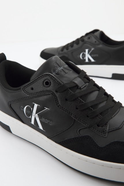 CALVIN KLEIN  CUPSOLE LOW LTH MONO en color NEGRO  (4)