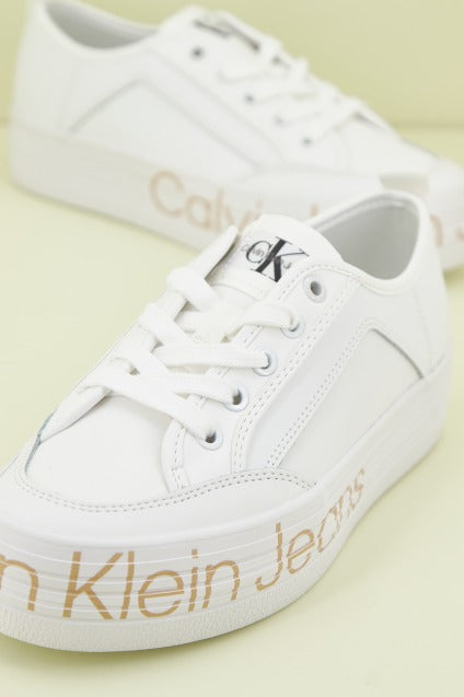 CALVIN KLEIN VULC FLATF LOW en color BLANCO  (2)