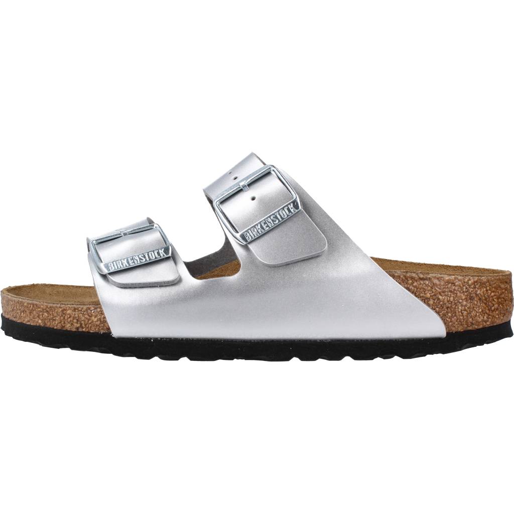 BIRKENSTOCK ARIZONA KIDS BF en color PLATA  (2)