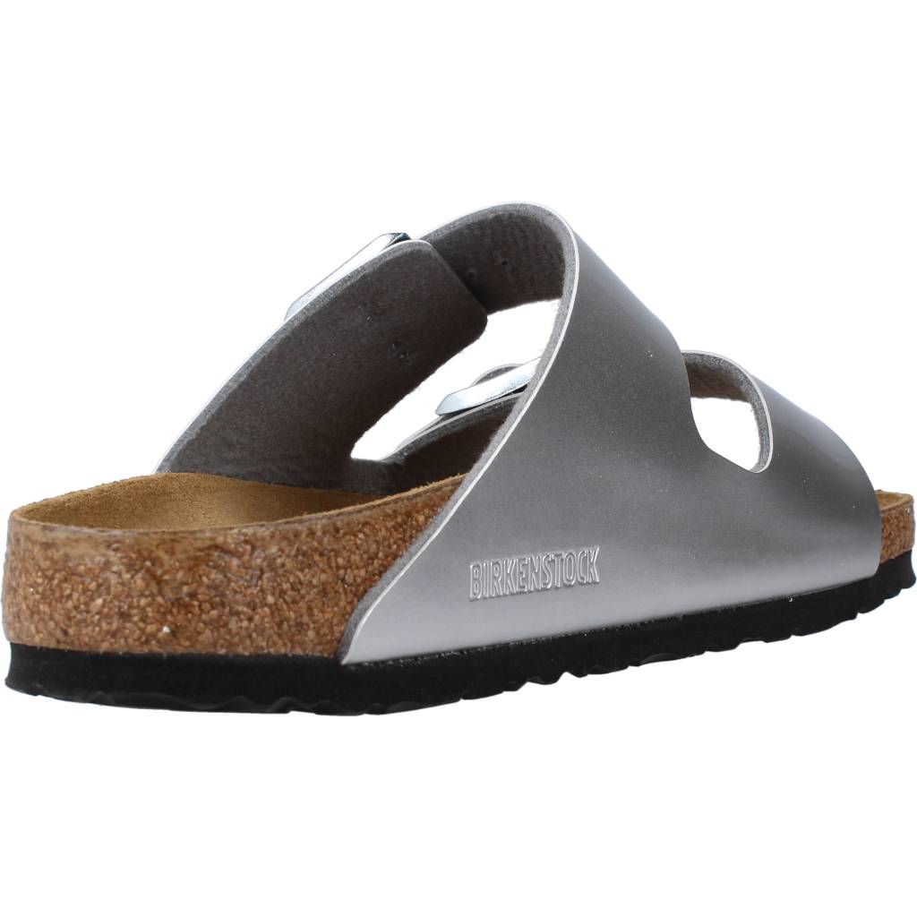 BIRKENSTOCK ARIZONA KIDS BF en color PLATA  (3)