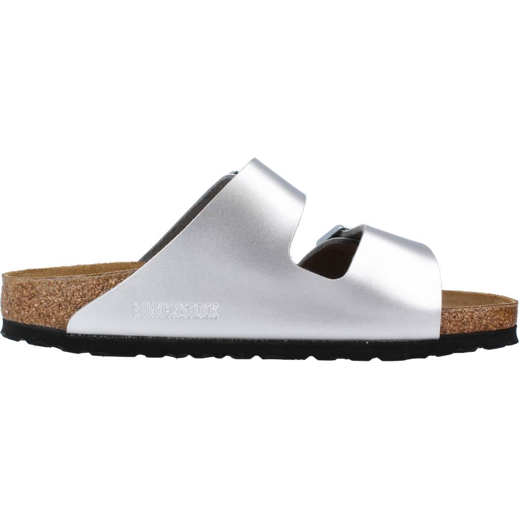 BIRKENSTOCK ARIZONA KIDS BF en color PLATA  (4)