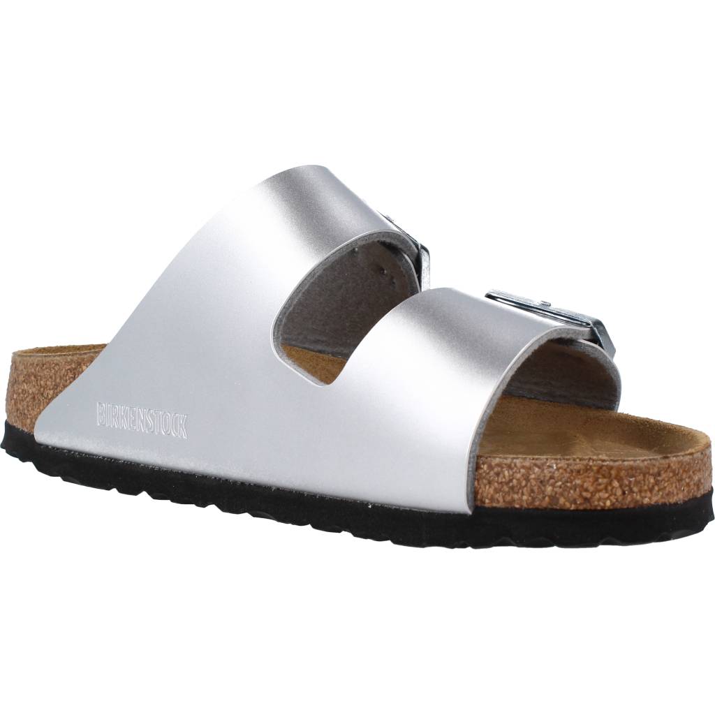 BIRKENSTOCK ARIZONA KIDS BF en color PLATA  (5)