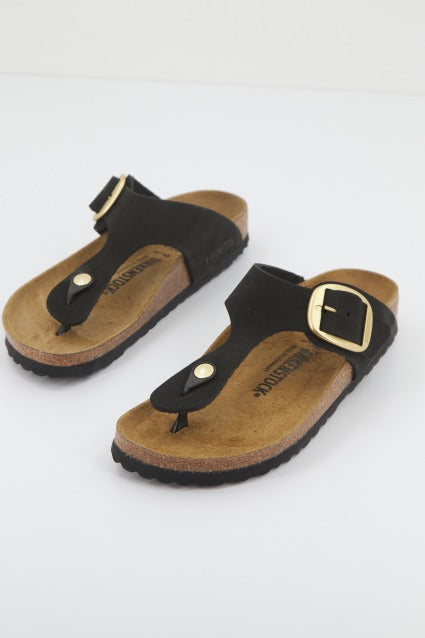 BIRKENSTOCK  GIZEH BIG BUCKLE en color NEGRO  (1)