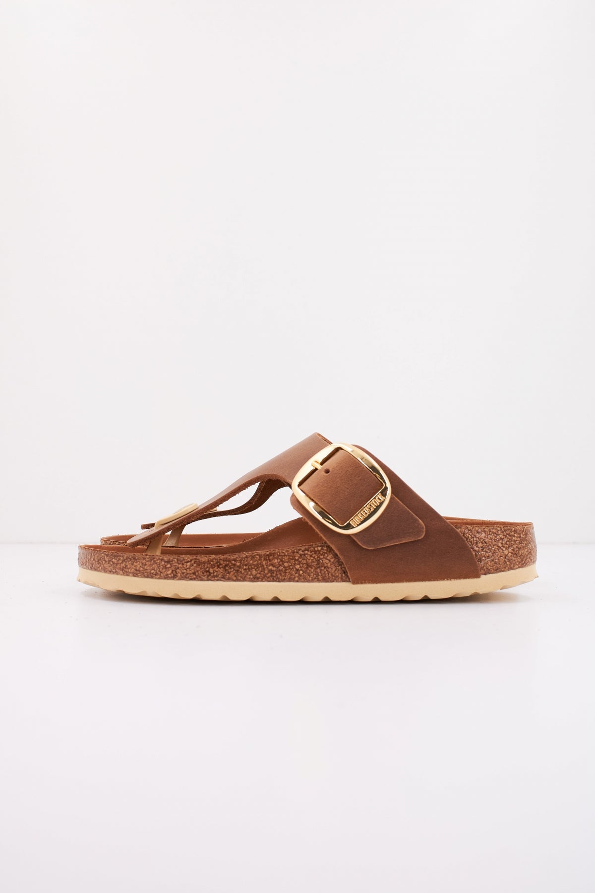 BIRKENSTOCK GIZEH BIG BUCKLE OILED LE en color MARRON  (1)