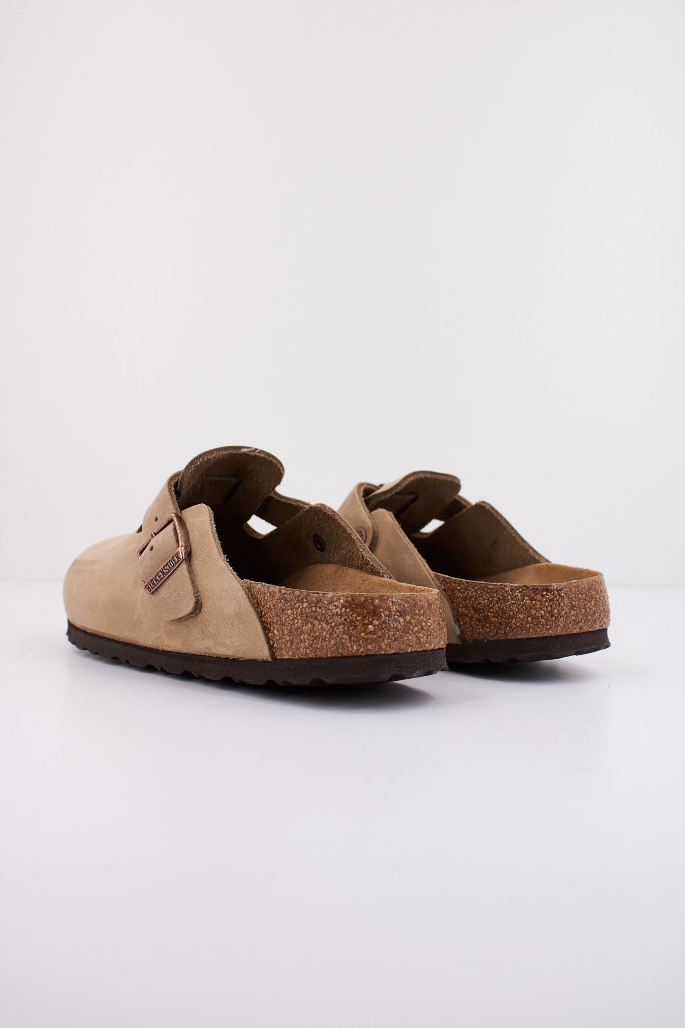 BIRKENSTOCK BOSTON OILED LEATHER en color MARRON  (3)