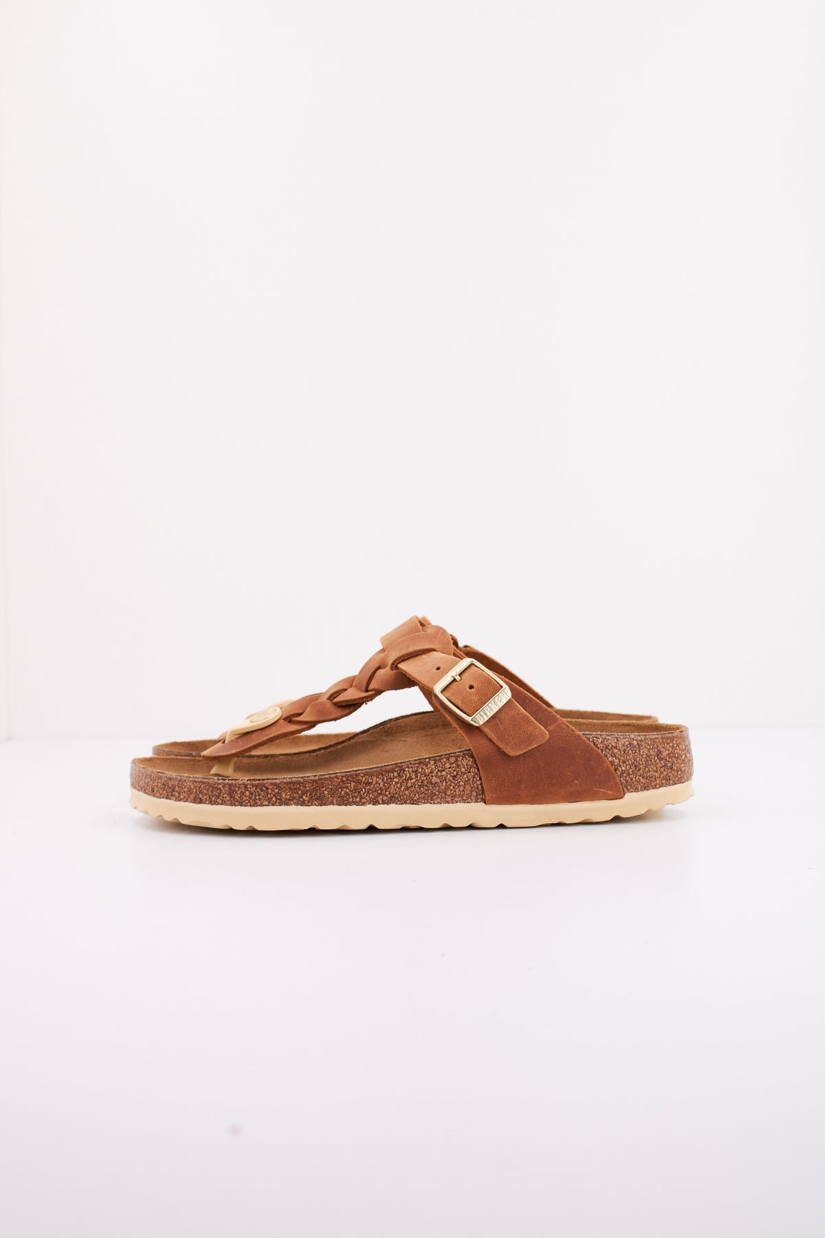 BIRKENSTOCK GIZEH BRAIDED en color MARRON  (1)