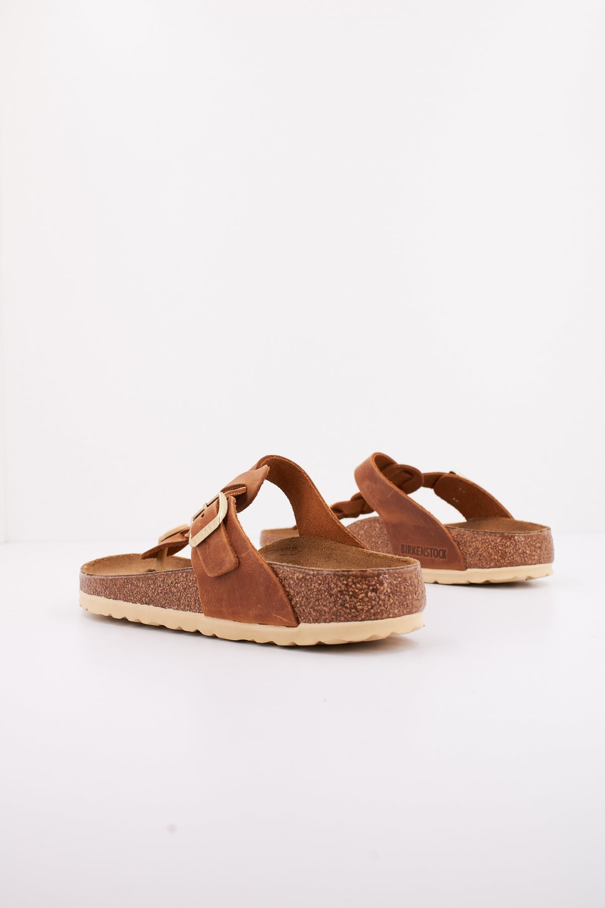 BIRKENSTOCK GIZEH BRAIDED en color MARRON  (3)