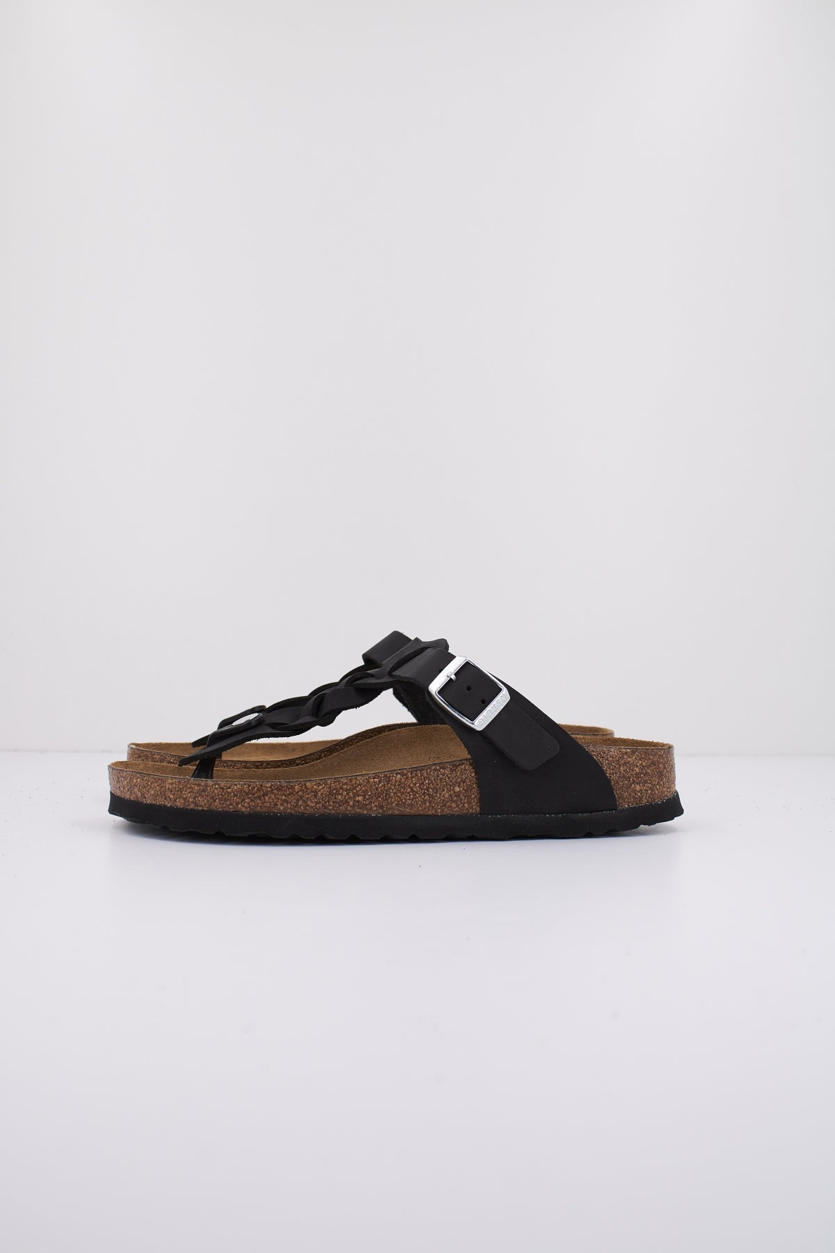 BIRKENSTOCK GIZEH OILED LEATHER en color NEGRO  (1)