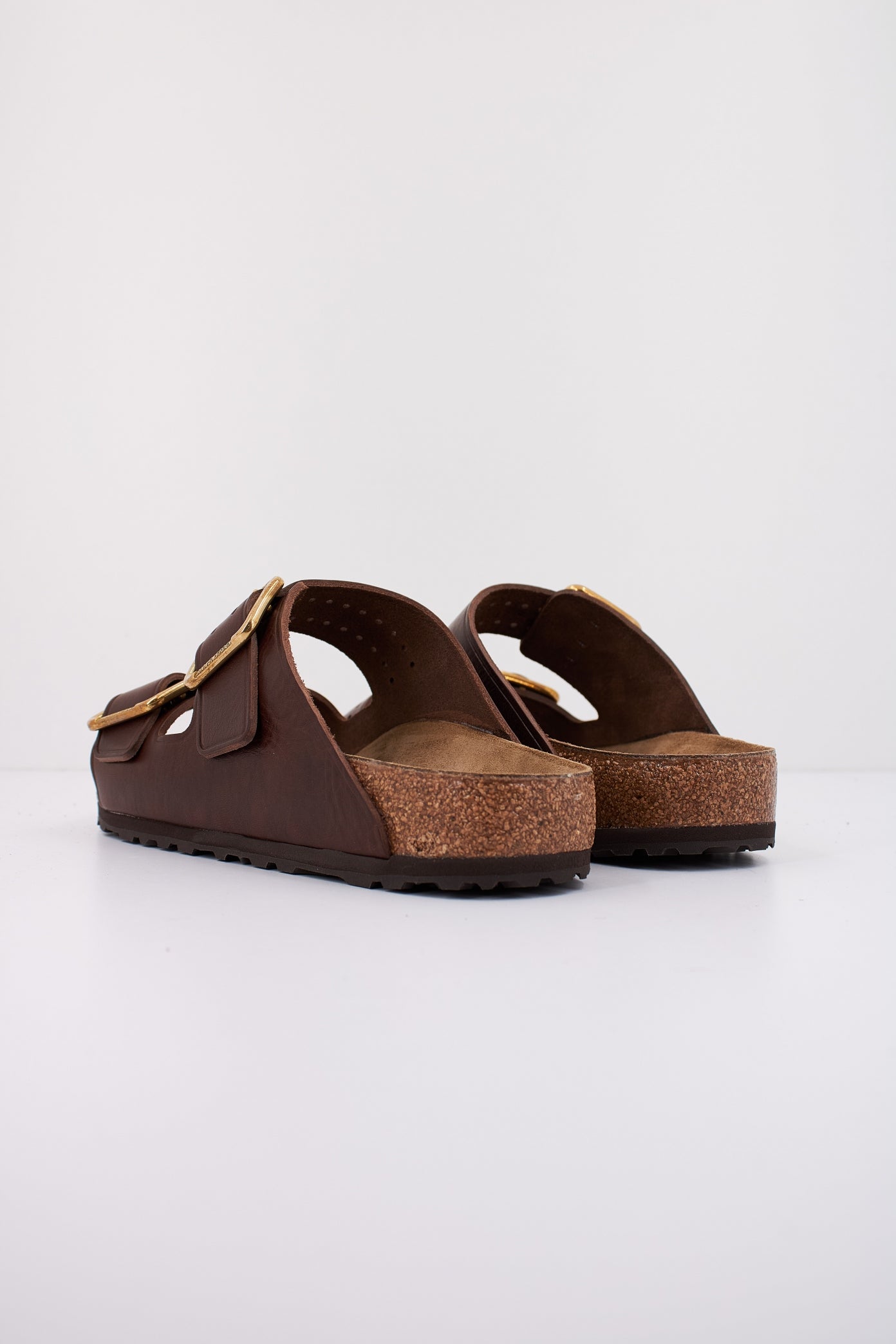 BIRKENSTOCK ARIZONA NATURAL LEATHER en color MARRON  (3)