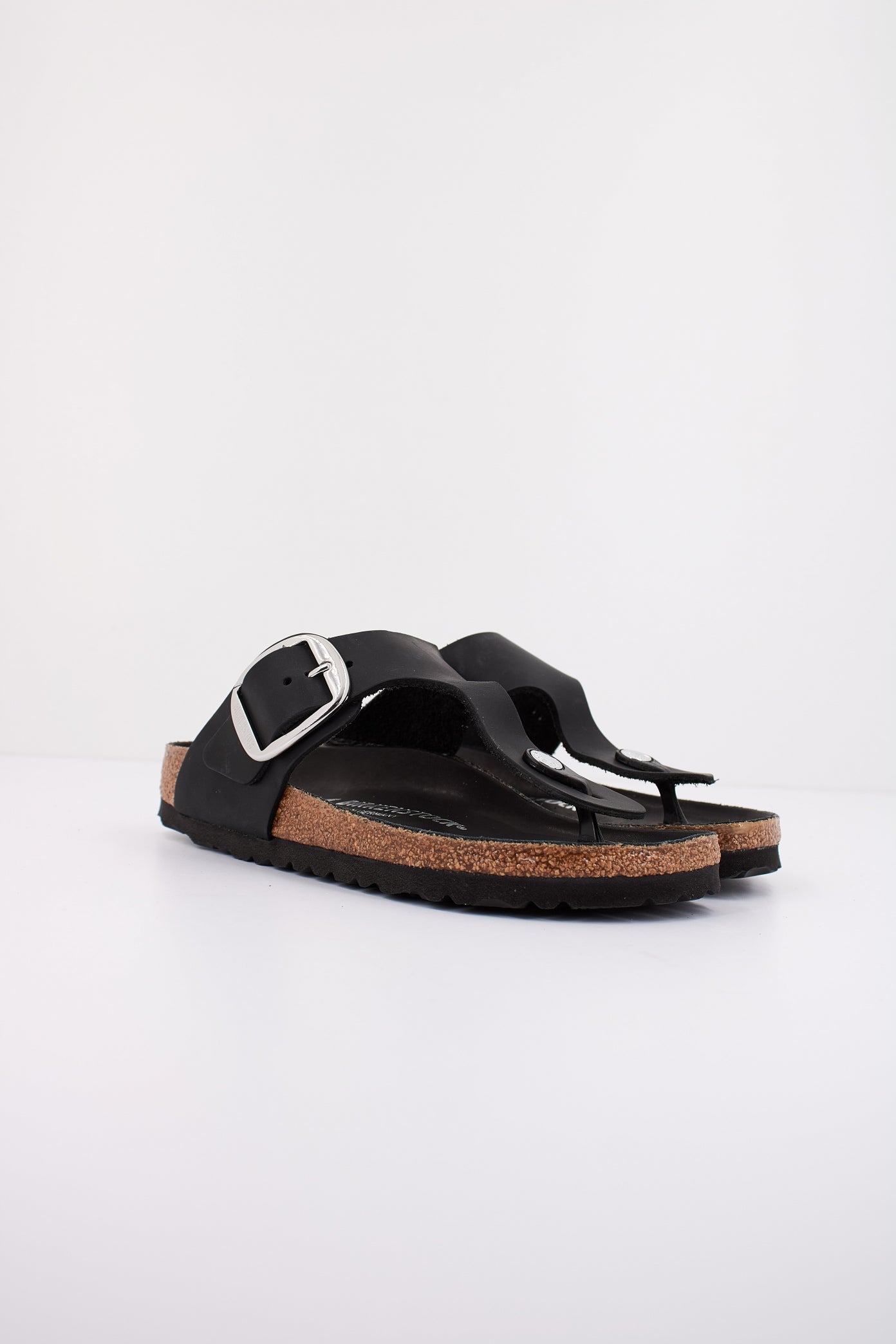 BIRKENSTOCK GIZEH BIG BUCKLE OILED LE en color NEGRO  (2)