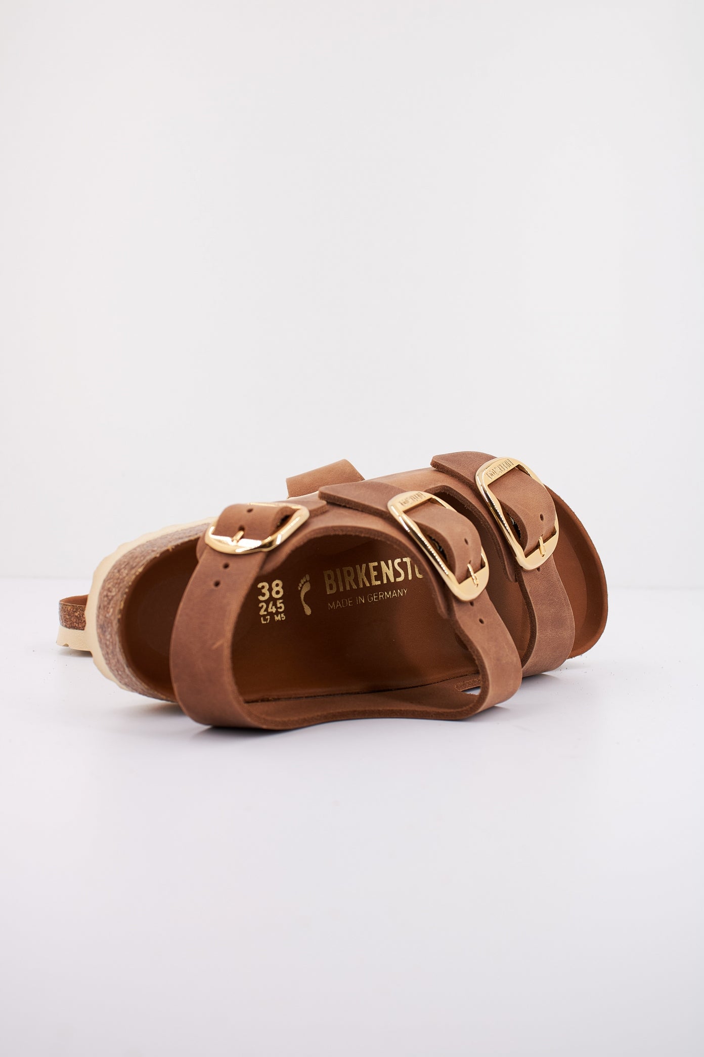 BIRKENSTOCK MILANO BIG BUCKLE OILED L en color MARRON  (4)