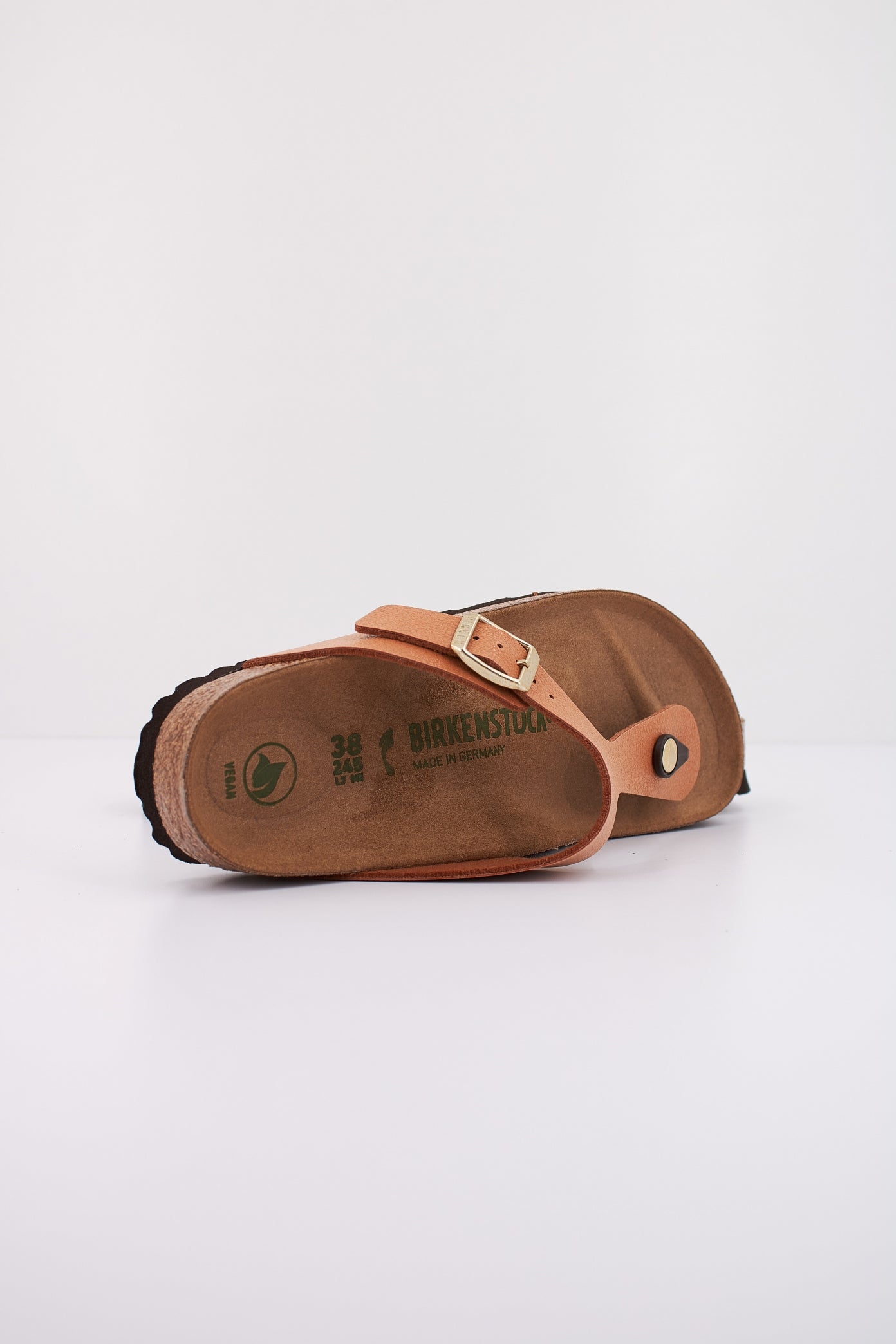 BIRKENSTOCK GIZEH BIRKO-FLOR NUBUCK en color MARRON CLARO  (5)