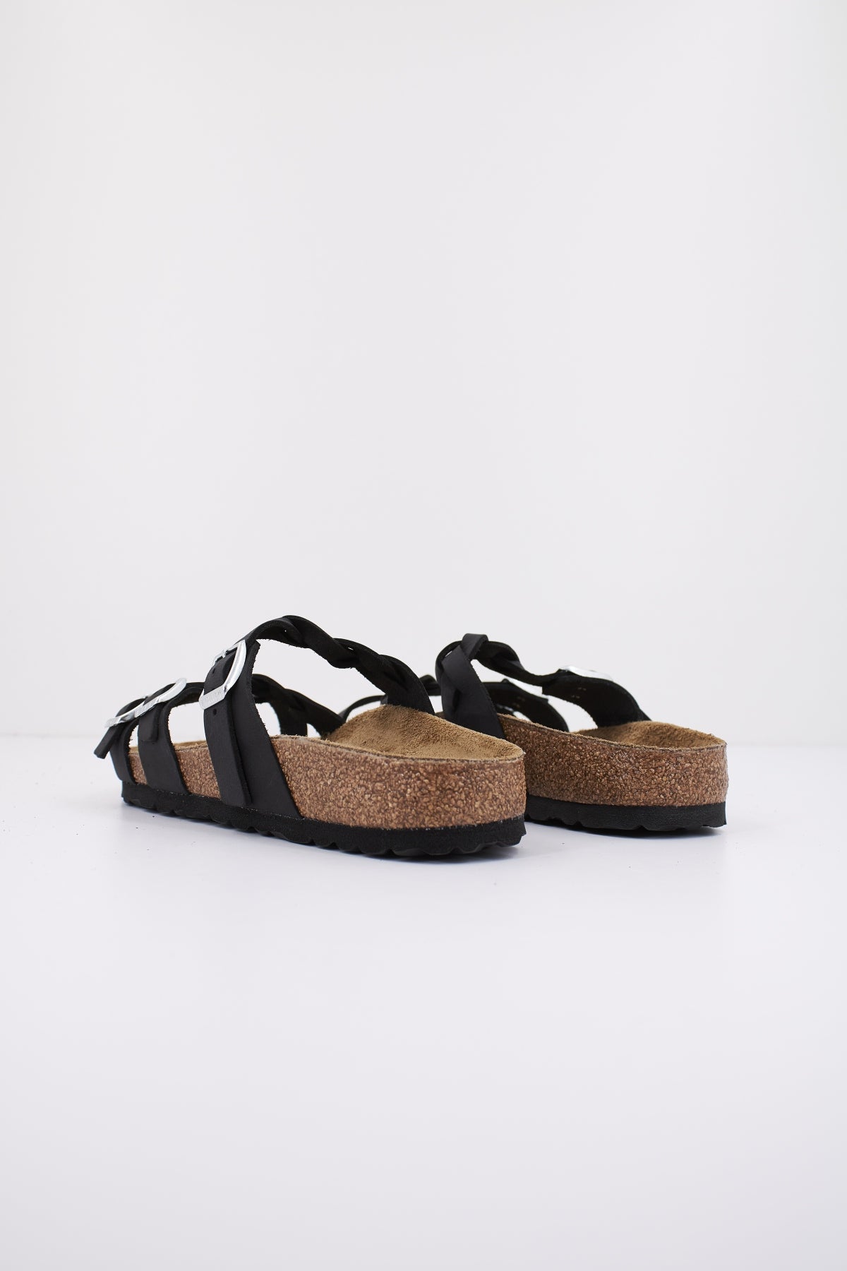 BIRKENSTOCK FRANCA BRAIDED OILED LEAT en color NEGRO  (3)