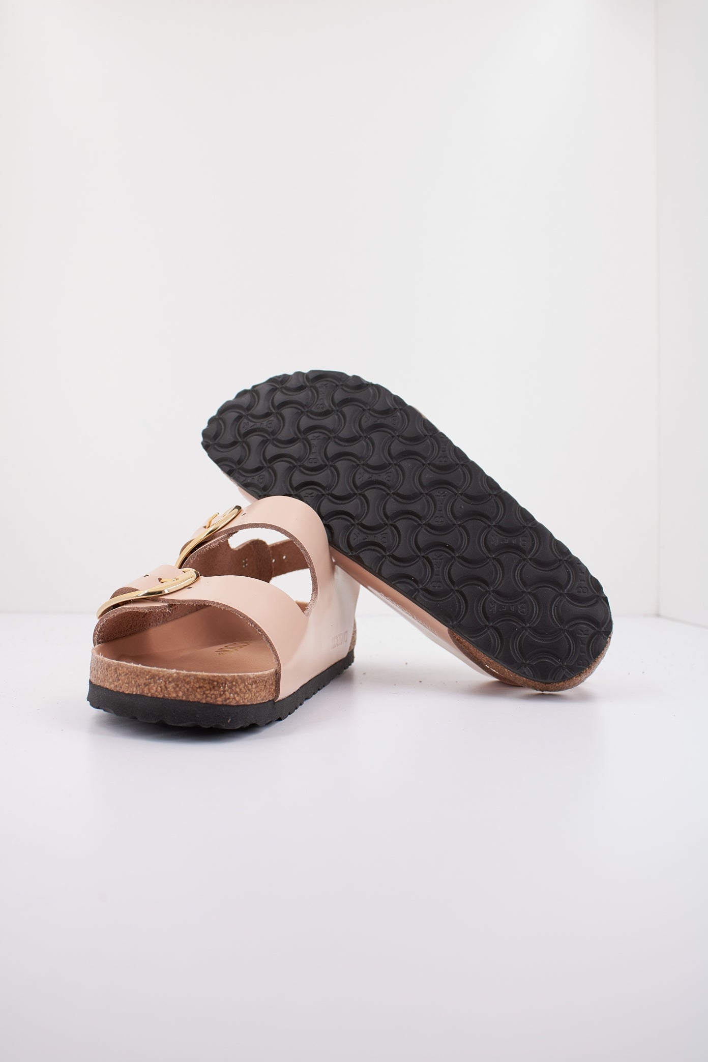 BIRKENSTOCK MILANO BIG BUCKLE NATURAL en color NUDE  (4)