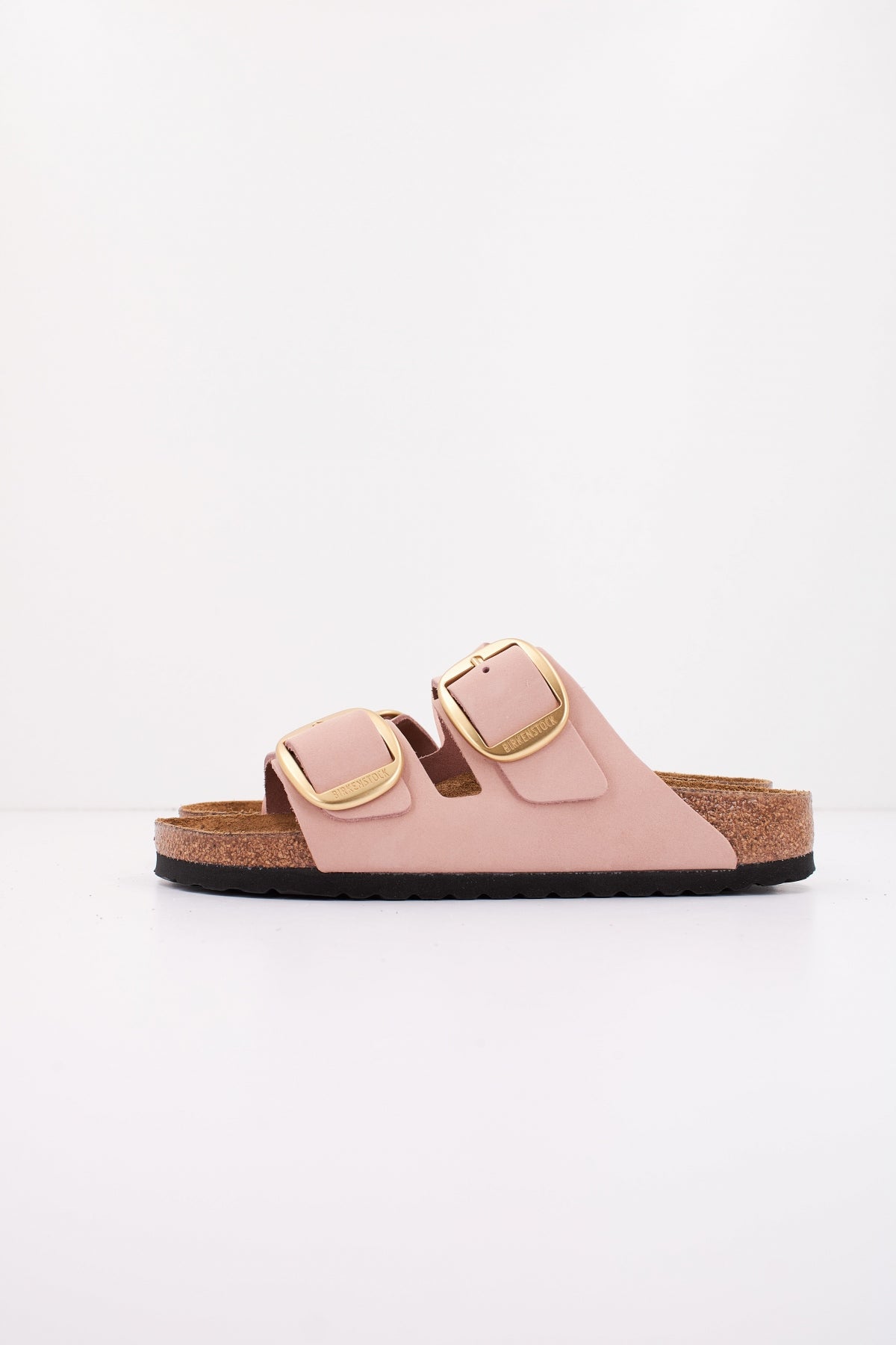 BIRKENSTOCK ARIZONA BIG BUCKLE NUBUCK en color NUDE  (1)