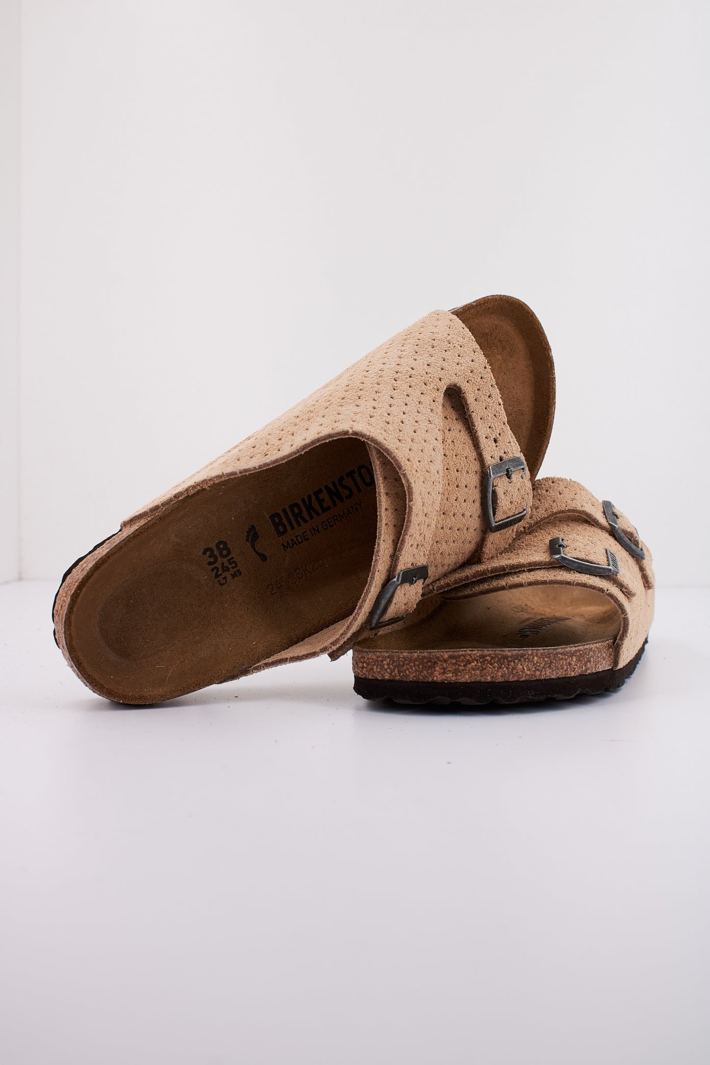 BIRKENSTOCK BI Z en color MARRON CLARO  (4)