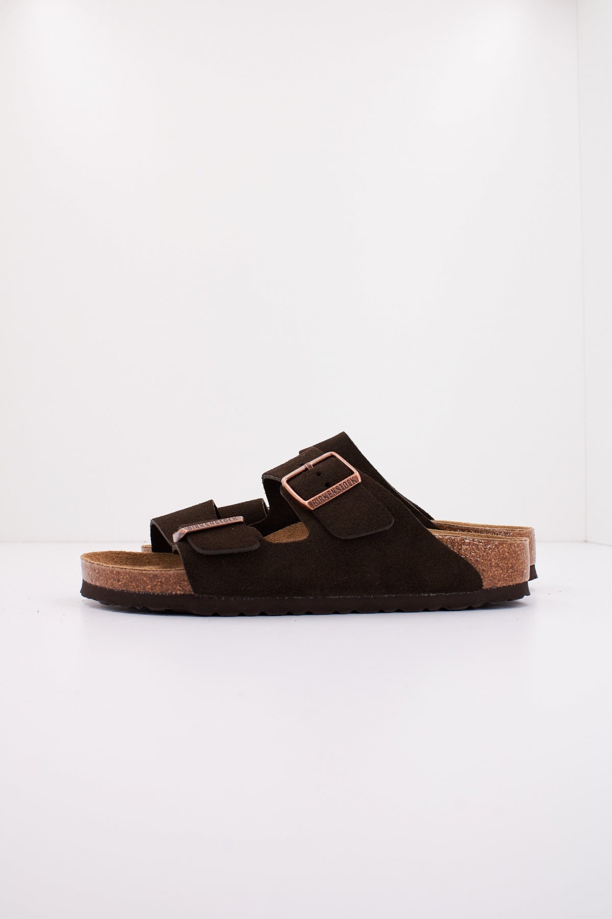 BIRKENSTOCK ARIZONA SUEDE LEATHER en color MARRON  (1)