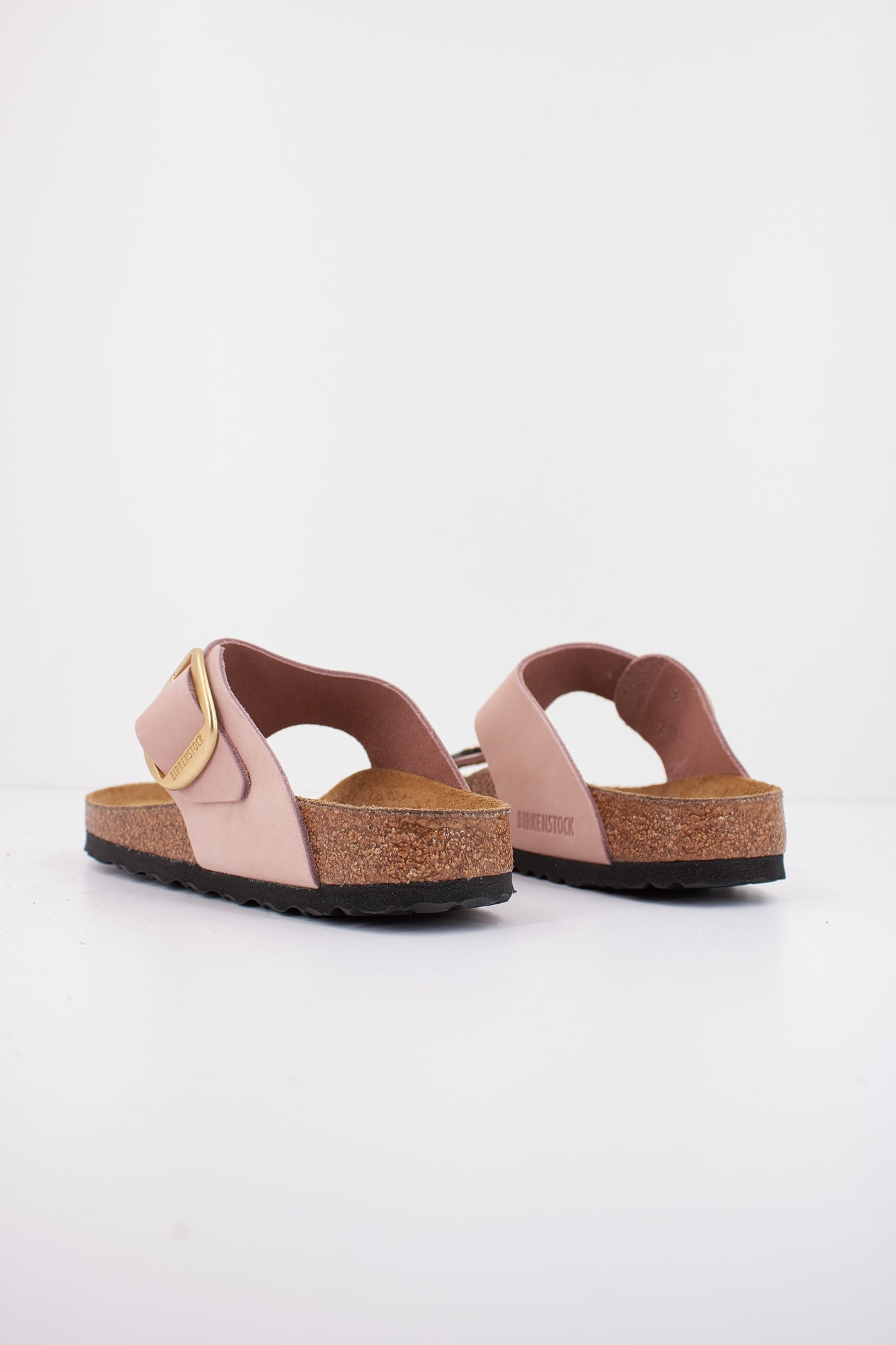 BIRKENSTOCK GIZEH BIG BUCKLE NUBUCK L en color NUDE  (3)