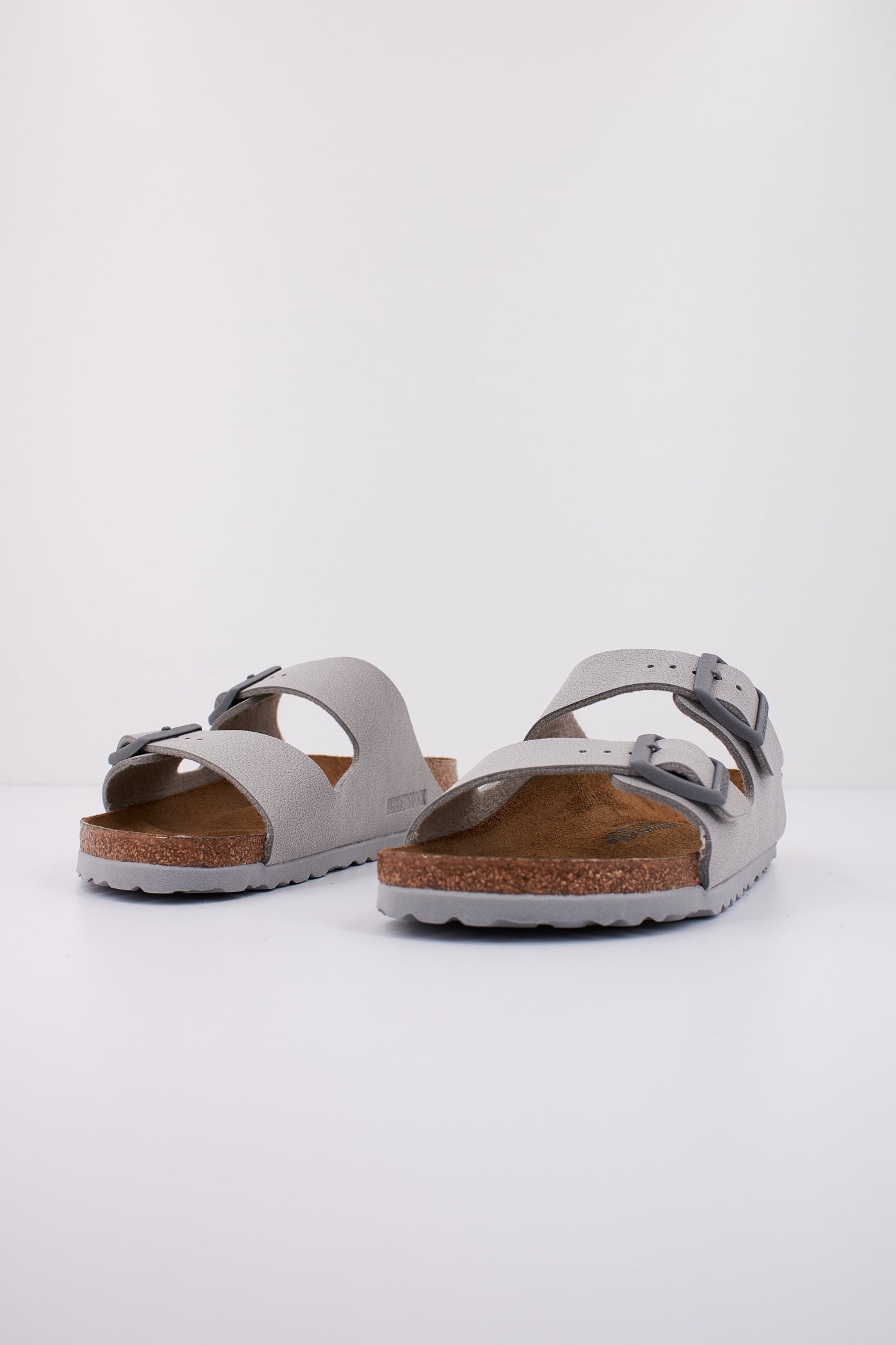 BIRKENSTOCK ARIZONA BIRKO-FLOR en color GRIS  (2)