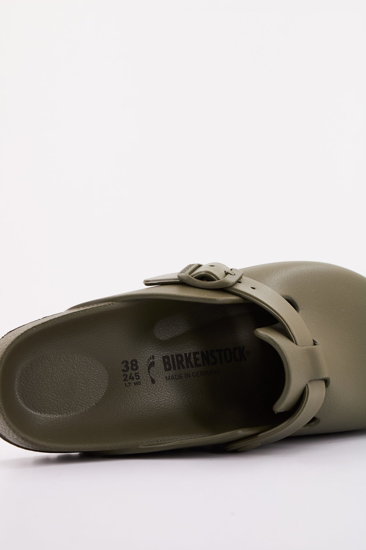 BIRKENSTOCK BOSTON EVA en color VERDE  (4)