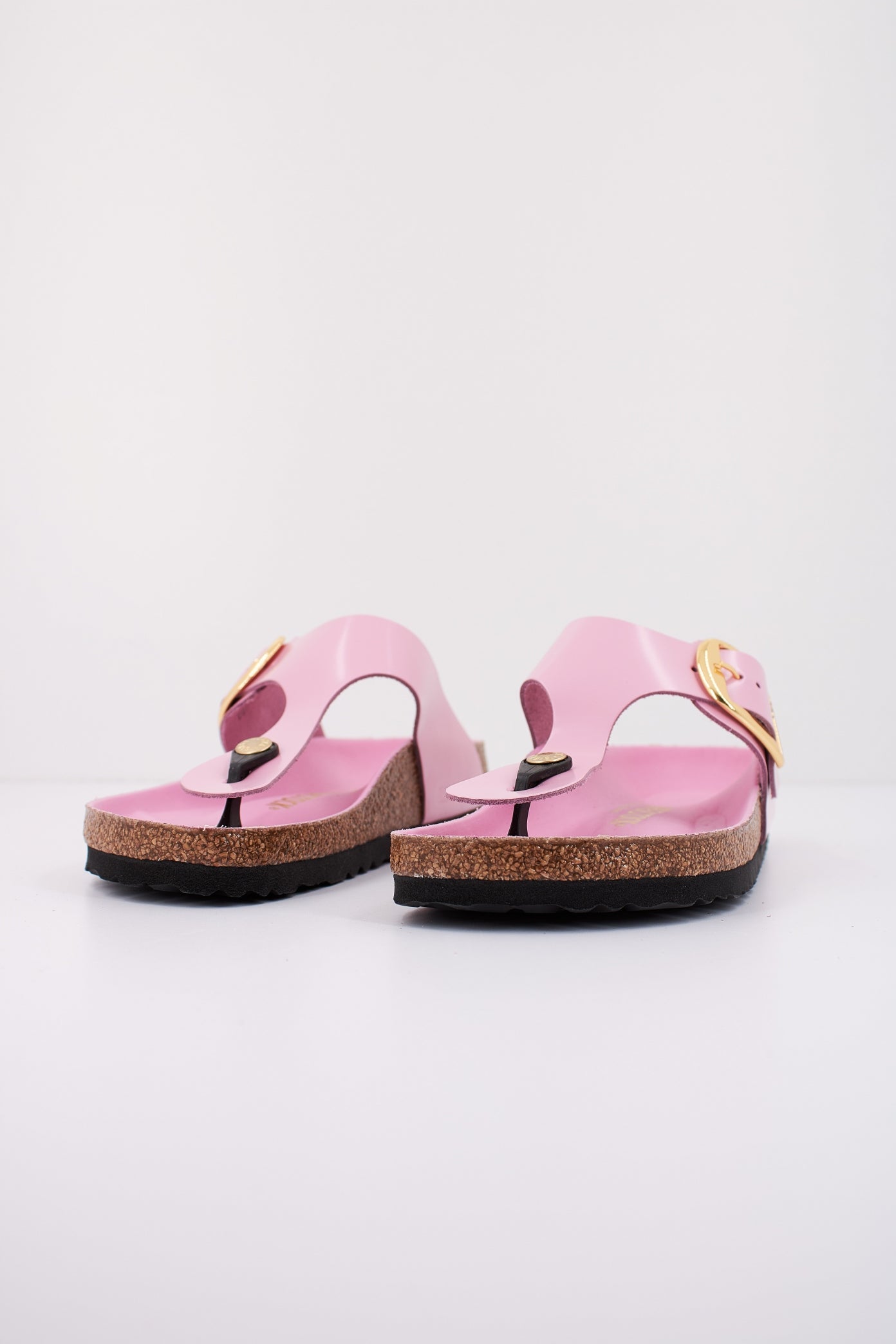 BIRKENSTOCK GIZEH BIG BUCKLE NATURAL en color ROSA  (2)