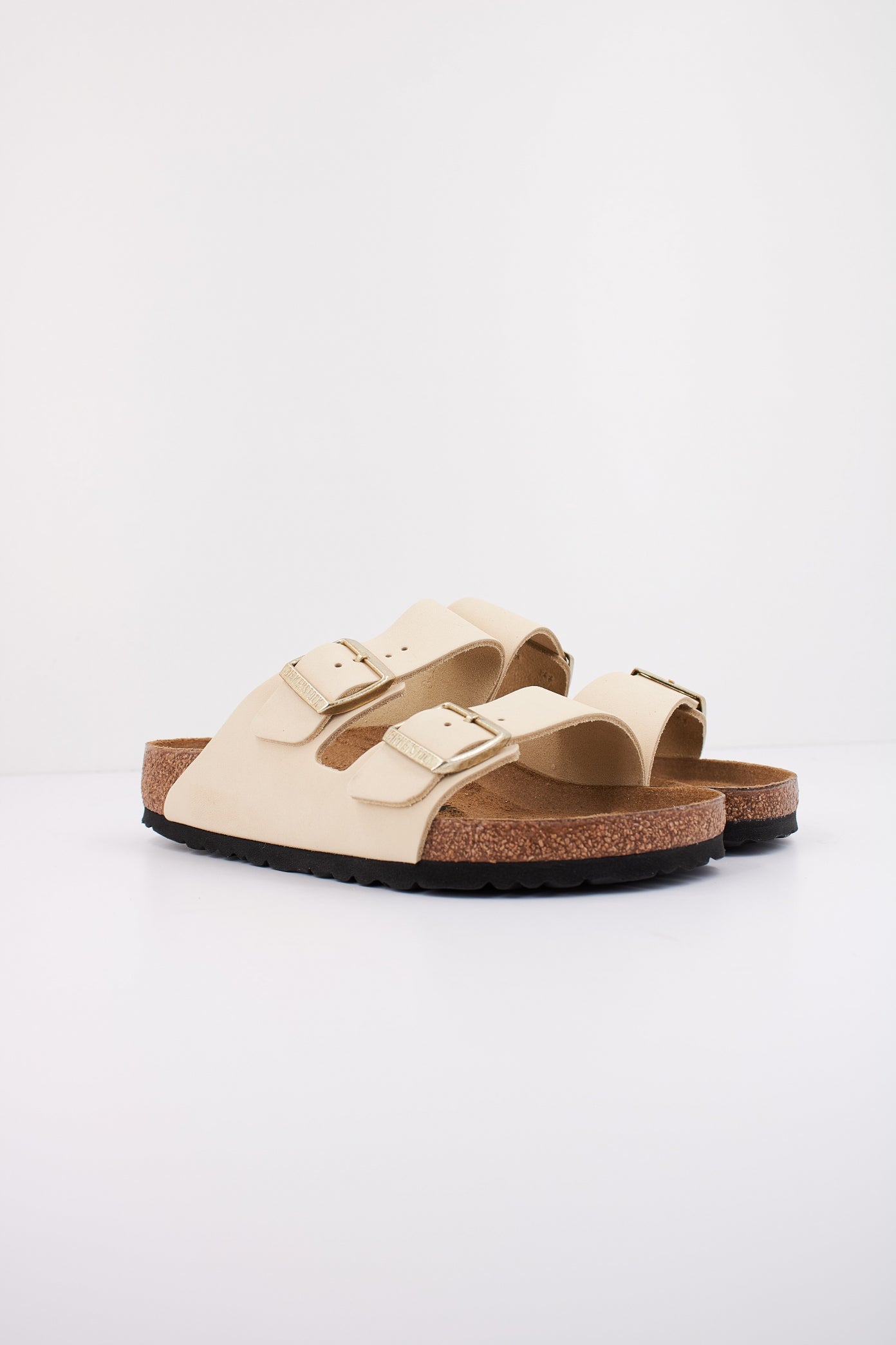 BIRKENSTOCK ARIZONA NUBUCK LEATHER en color BEIS  (2)