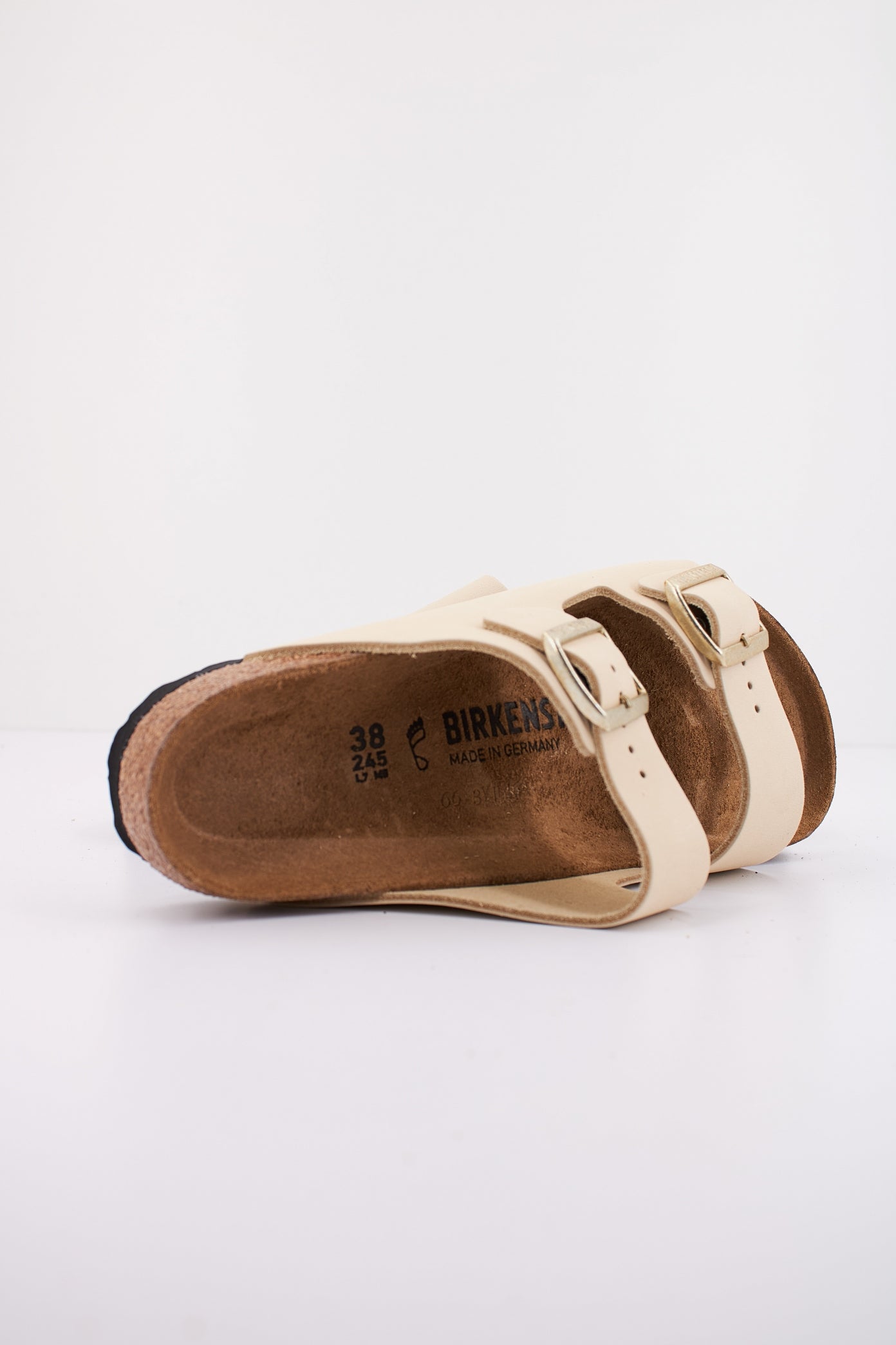 BIRKENSTOCK ARIZONA NUBUCK LEATHER en color BEIS  (4)