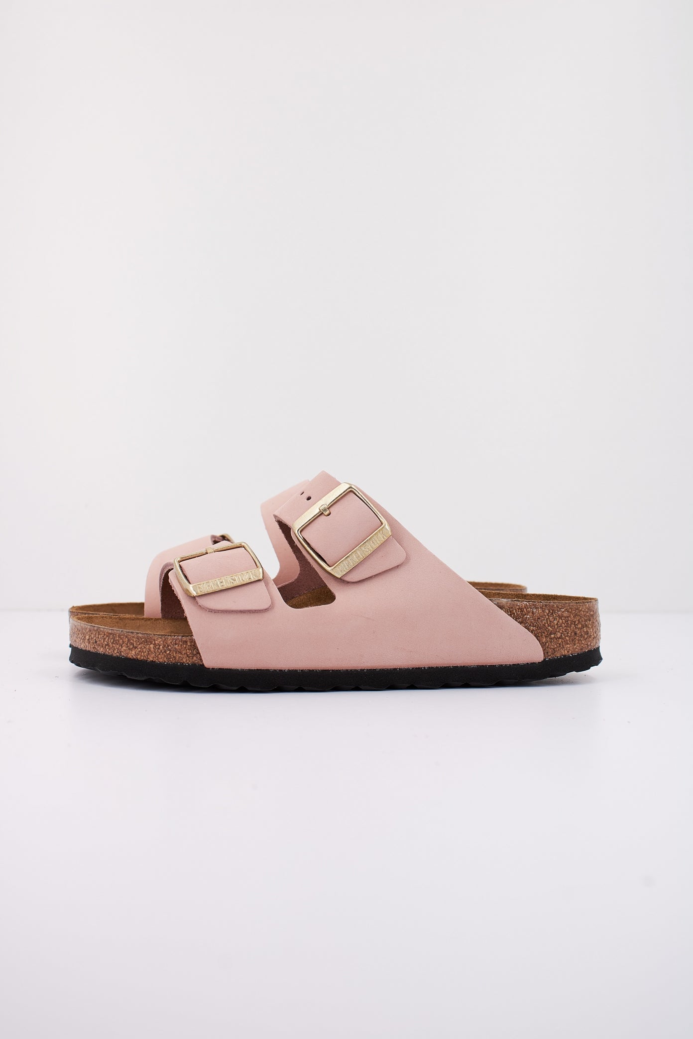 BIRKENSTOCK ARIZONA NUBUCK LEATHER en color NUDE  (1)