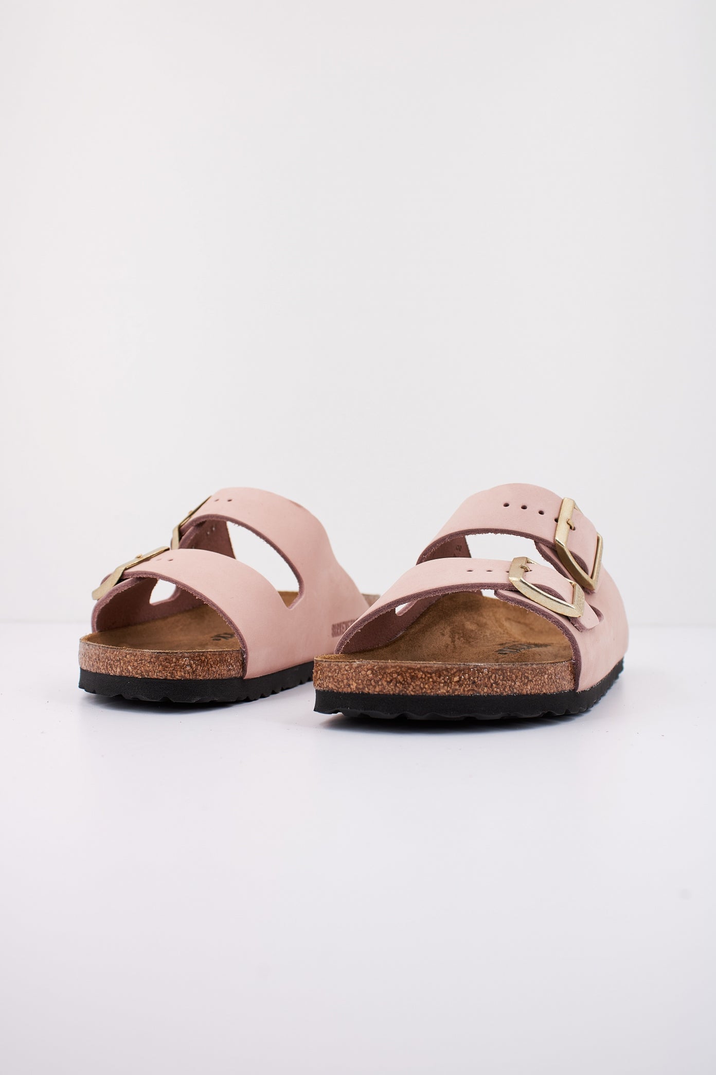 BIRKENSTOCK ARIZONA NUBUCK LEATHER en color NUDE  (2)