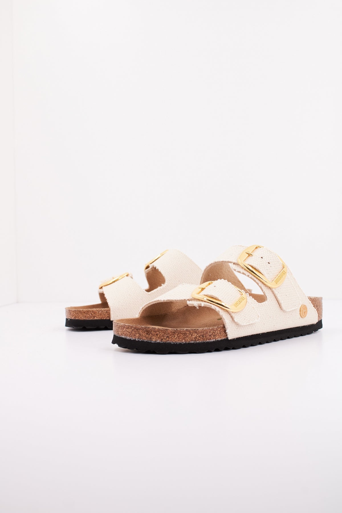 BIRKENSTOCK ARIZONA BIG BUCKLE RIVET LOGO en color BEIS  (2)