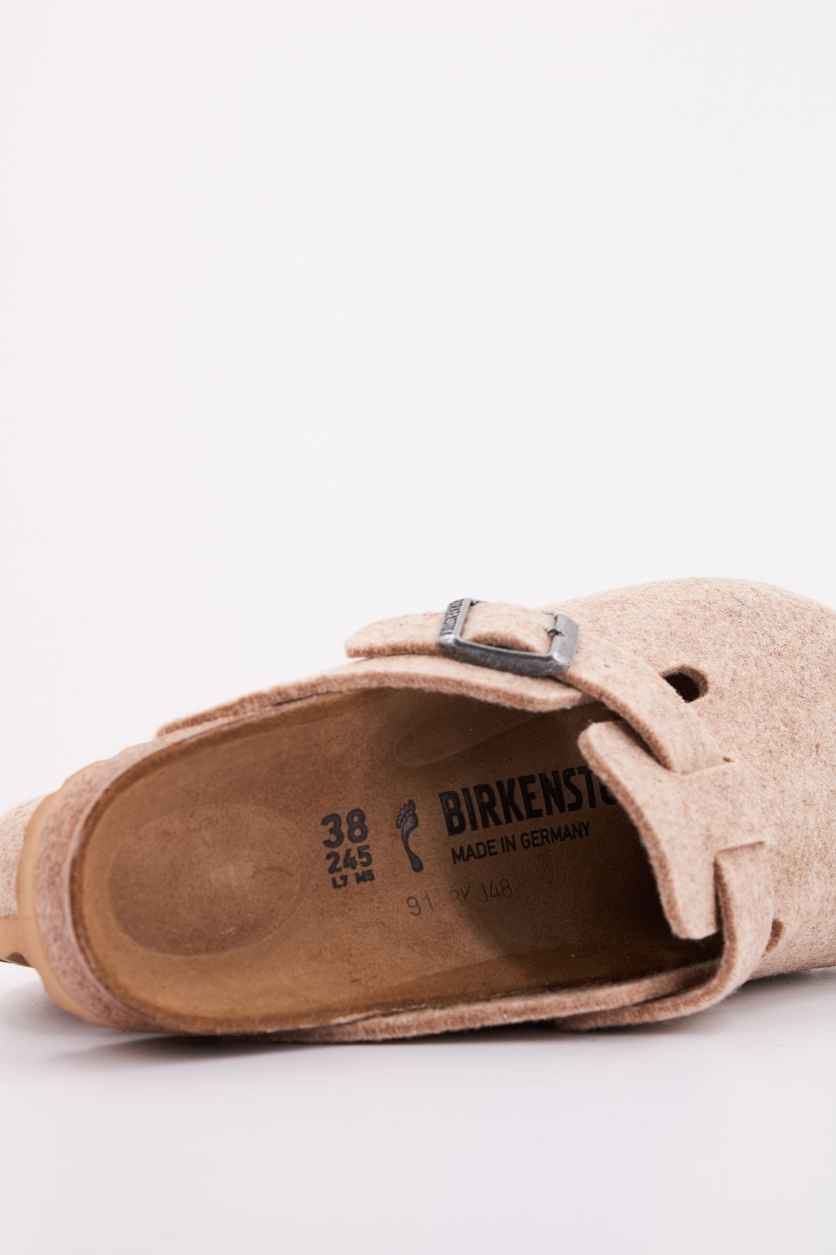 BIRKENSTOCK BOSTON BS en color BEIS  (4)