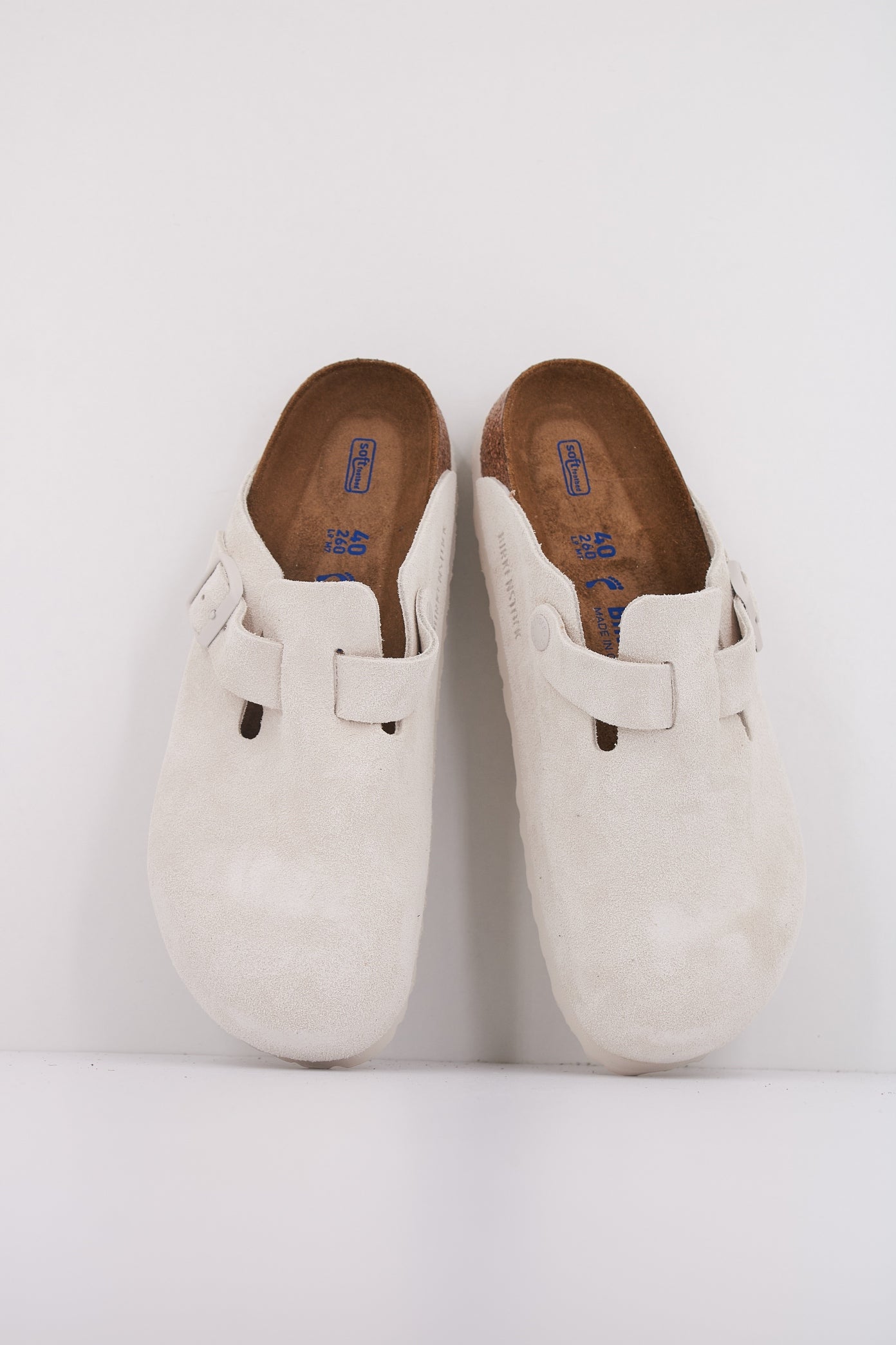 BIRKENSTOCK BOSTON BS en color BLANCO  (3)