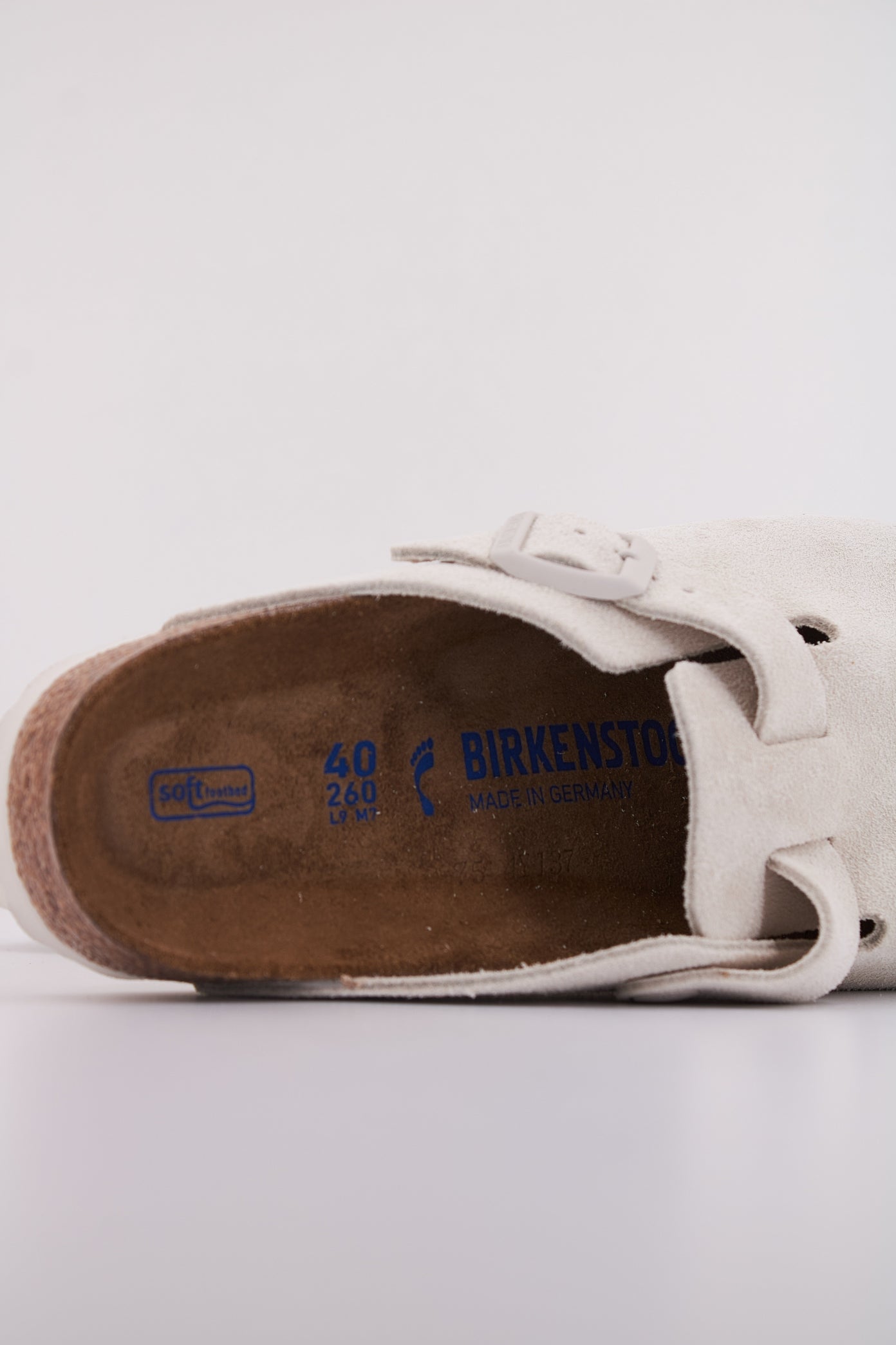 BIRKENSTOCK BOSTON BS en color BLANCO  (5)