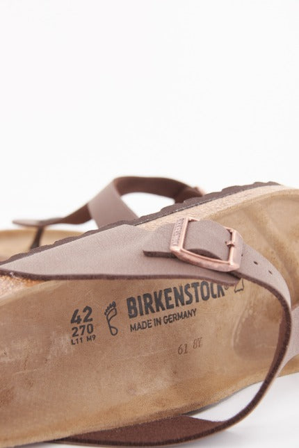 BIRKENSTOCK GIZEH BF en color MARRON  (4)