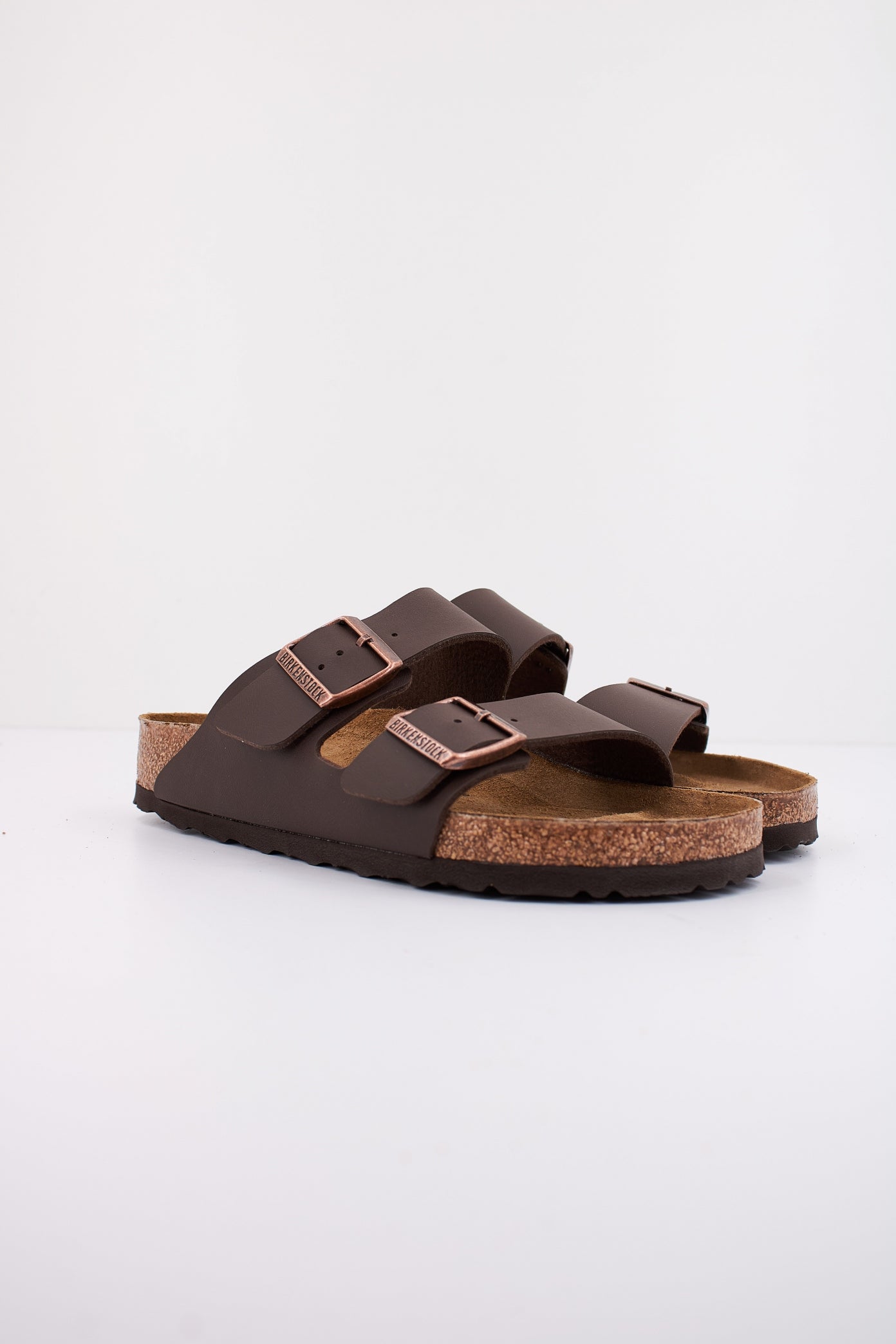 BIRKENSTOCK ARIZONA BF DARK BROWN en color MARRON  (2)