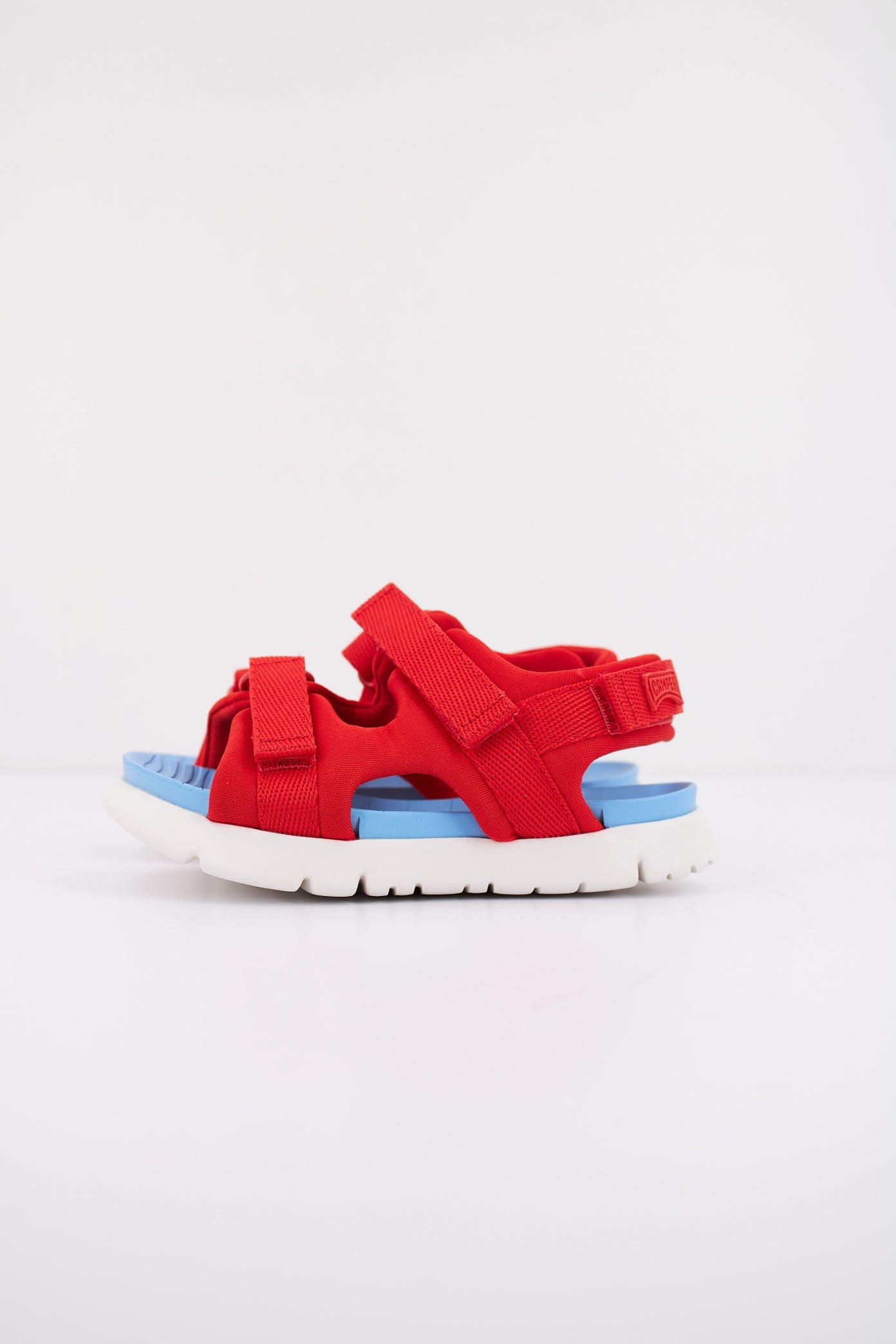 CAMPER ORUGA SANDAL KIDS en color ROJO  (1)