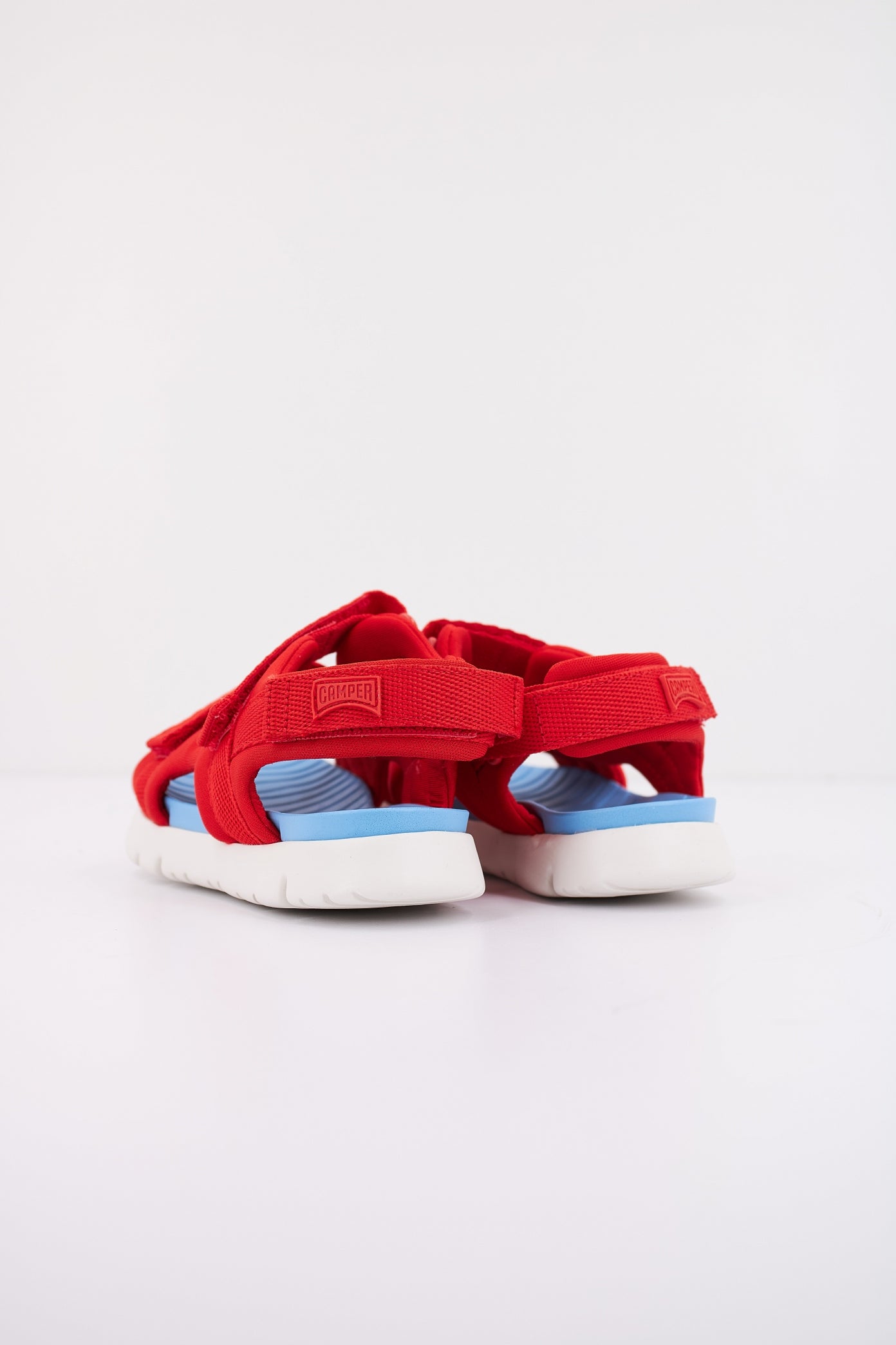 CAMPER ORUGA SANDAL KIDS en color ROJO  (3)