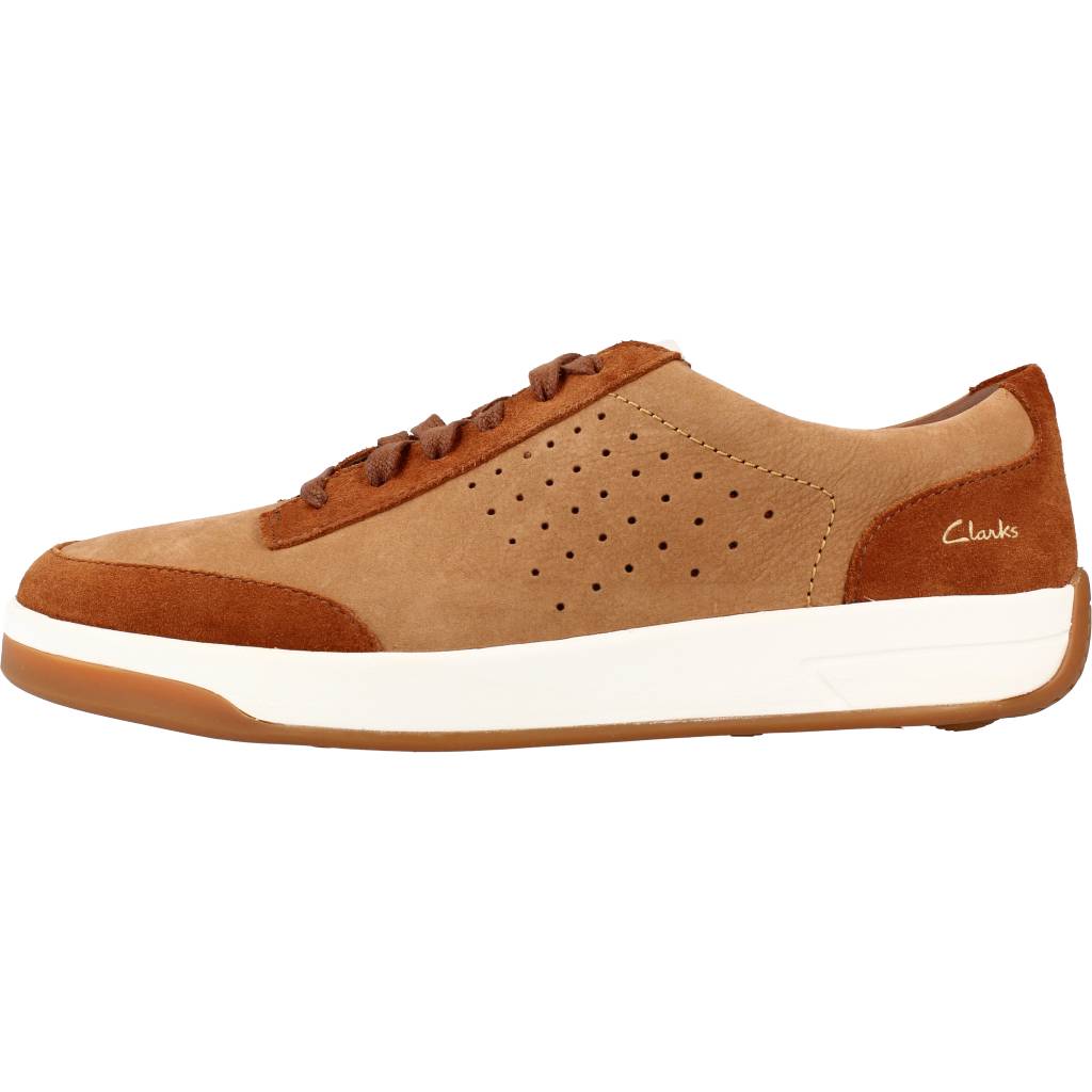 CLARKS HERO AIR LACE en color MARRON CLARO  (2)