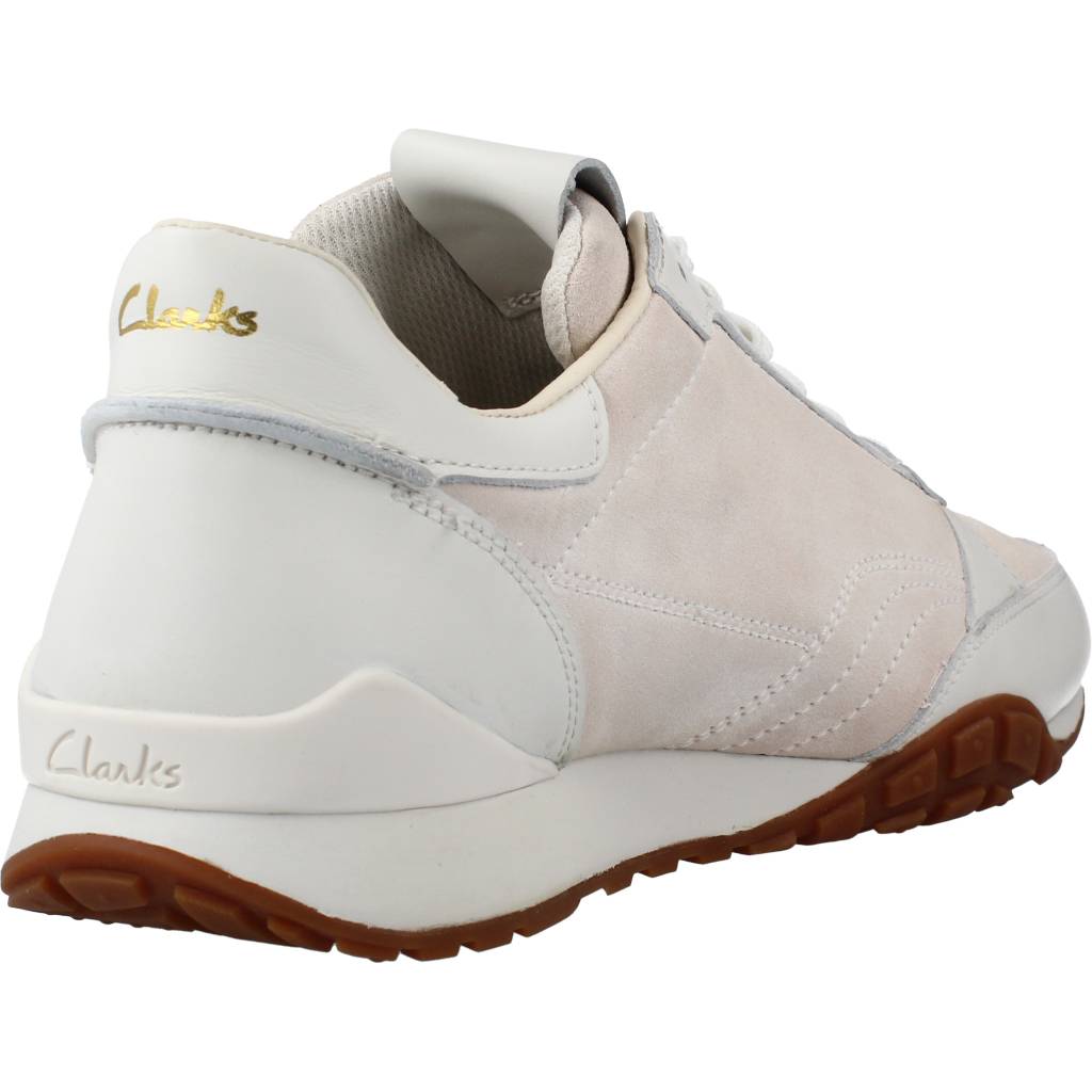 CLARKS CRAFTLO LACE en color BLANCO  (3)