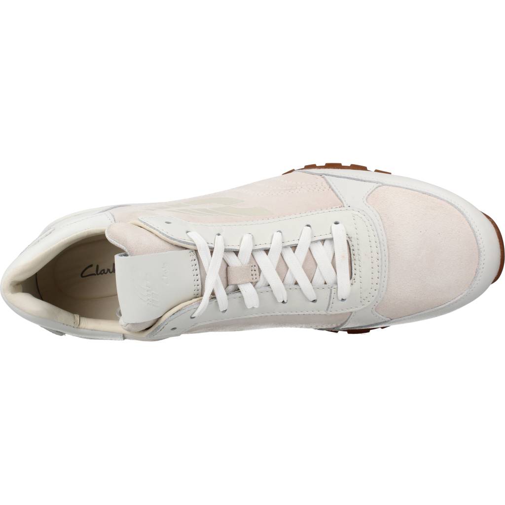 CLARKS CRAFTLO LACE en color BLANCO  (7)