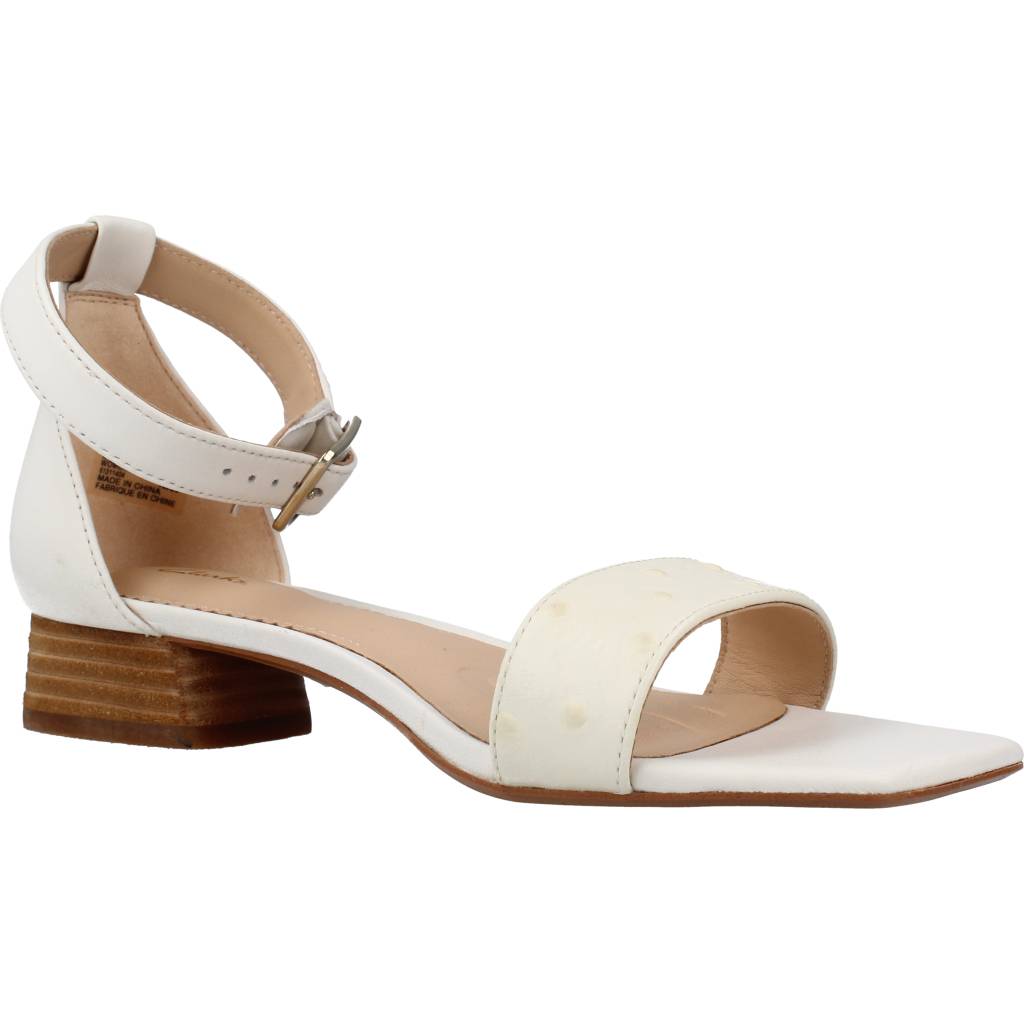 CLARKS SHEER STRAP en color BLANCO  (5)