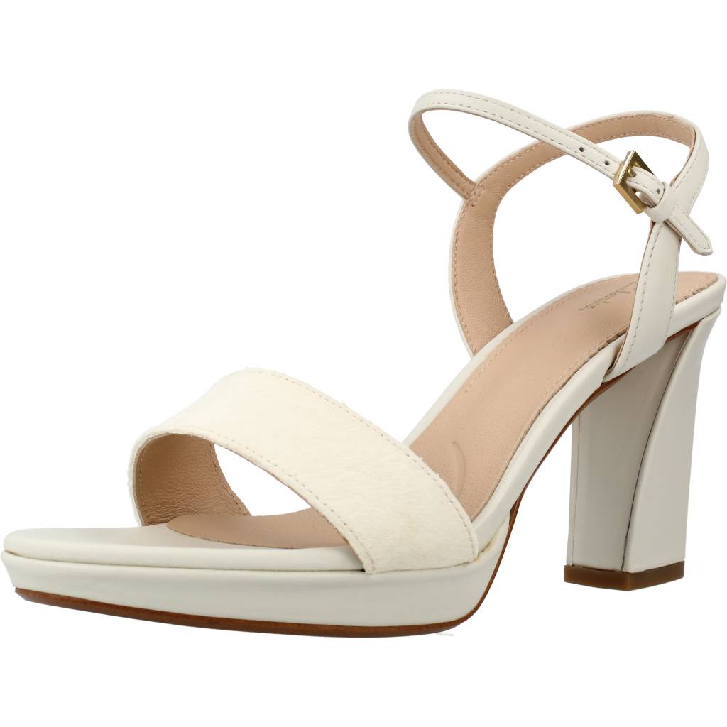 CLARKS VISTA STRAP en color BLANCO  (1)