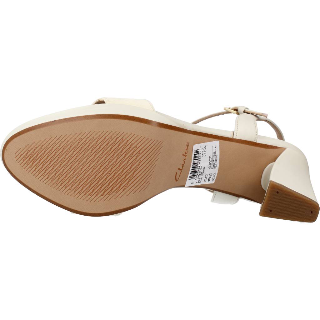 CLARKS VISTA STRAP en color BLANCO  (6)